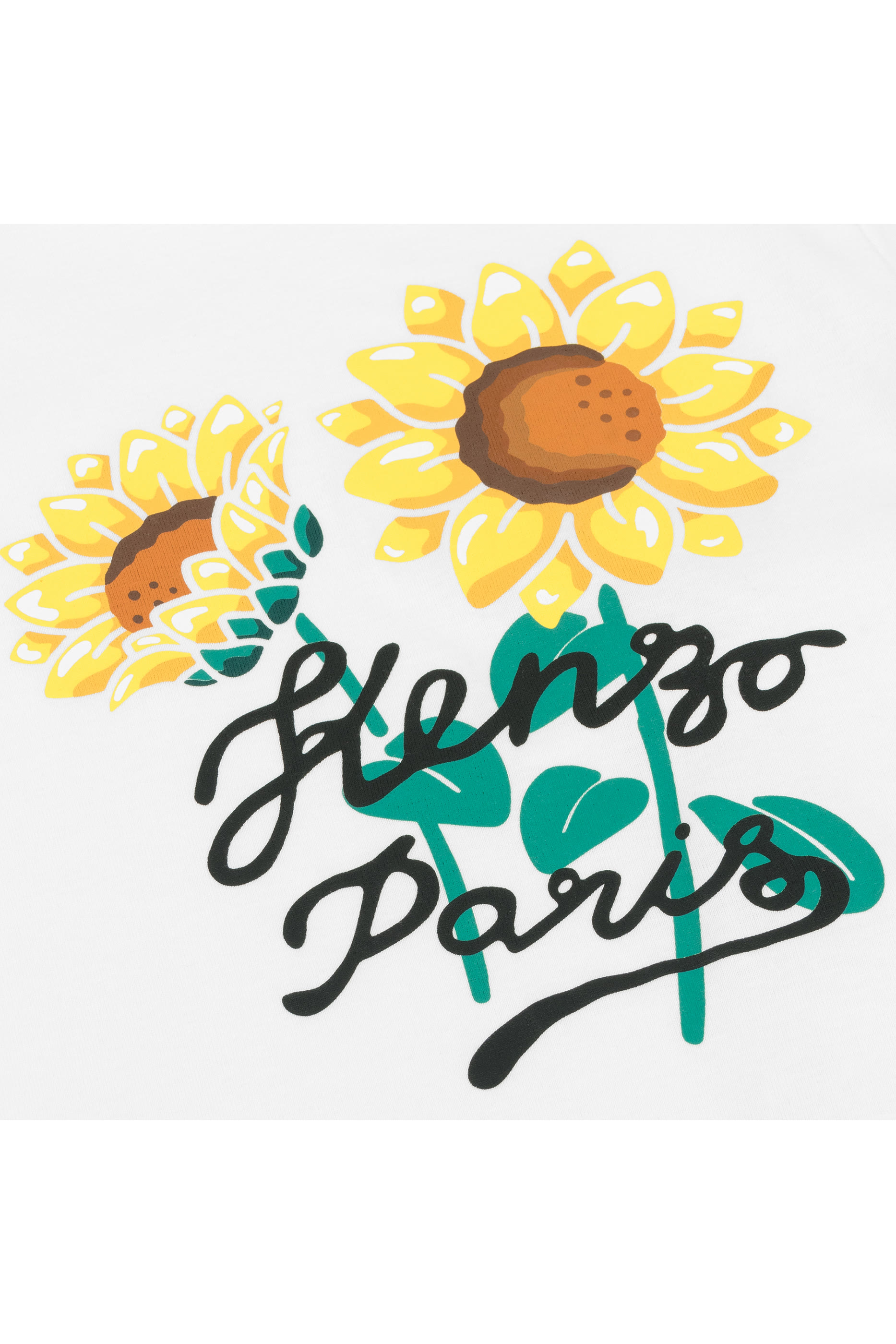 Kids Sunflower Print Logo T-Shirt