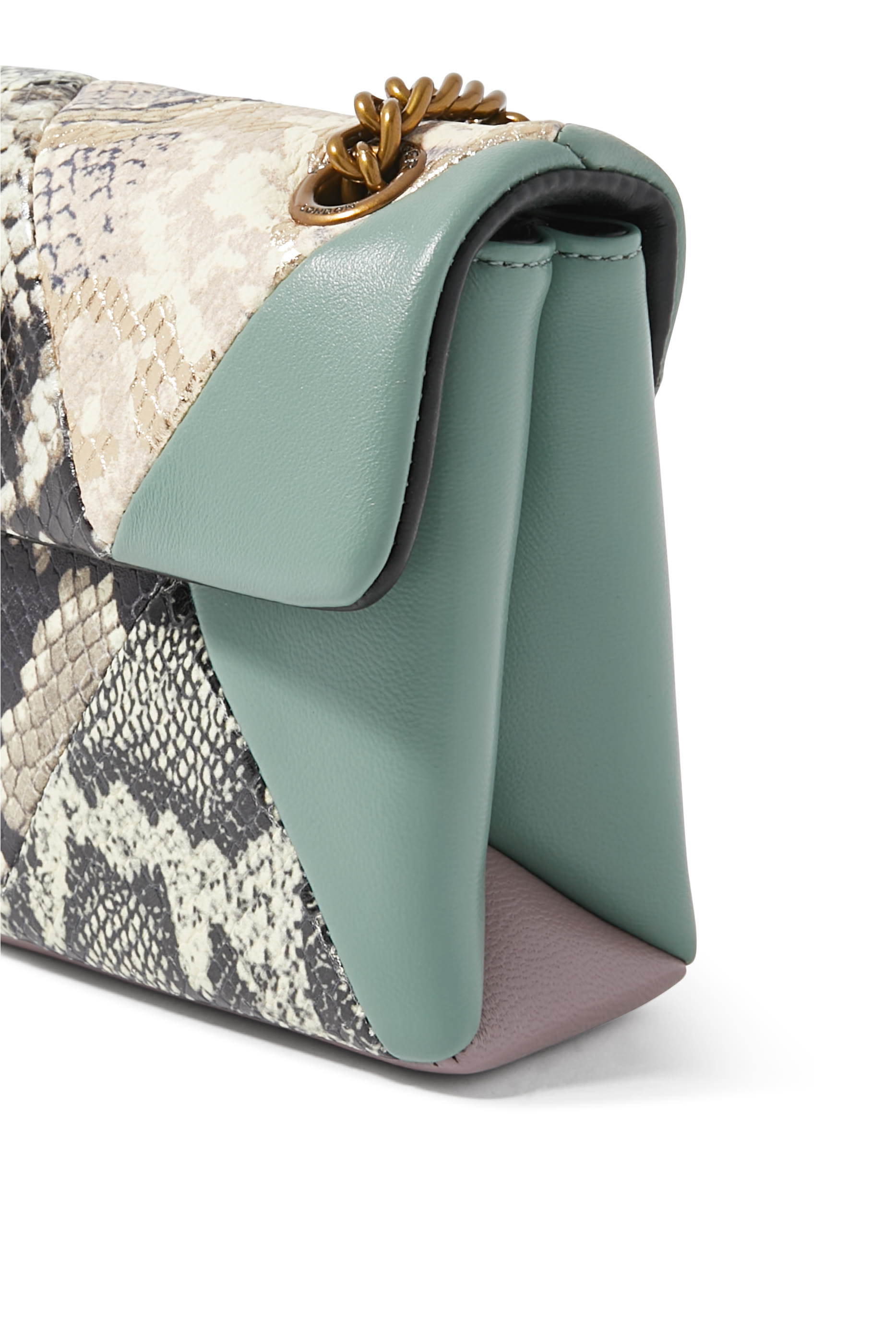 Leather Mini Kensington Shoulder Bag