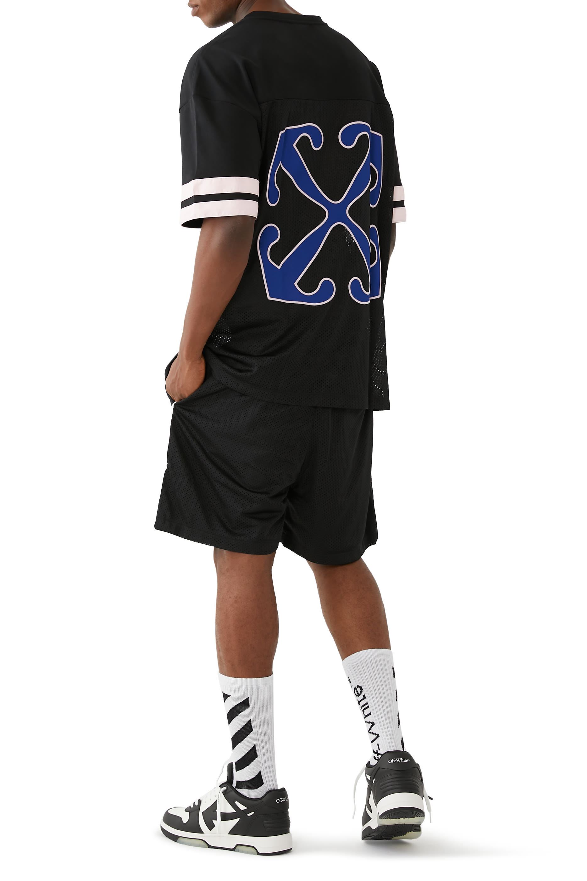 Off Football Mesh T-Shirt