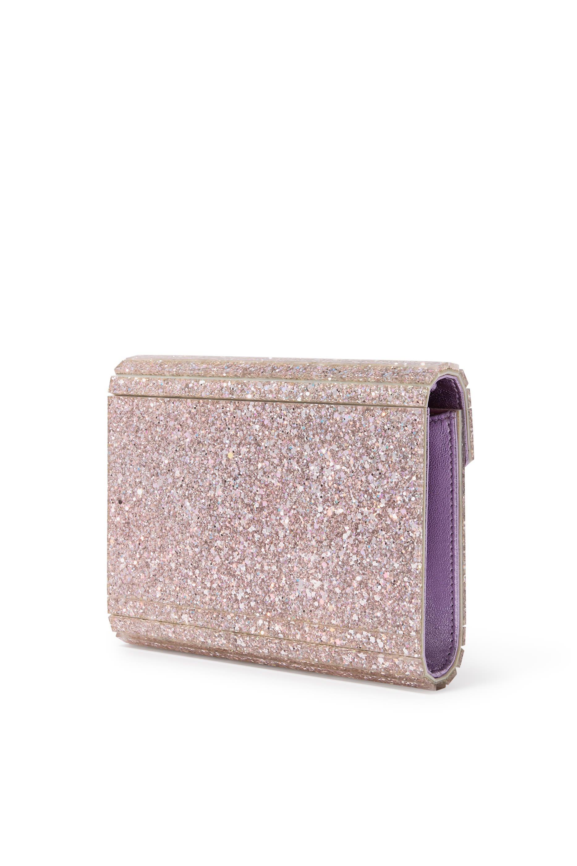 Candy Coarse Glitter Acrylic Clutch