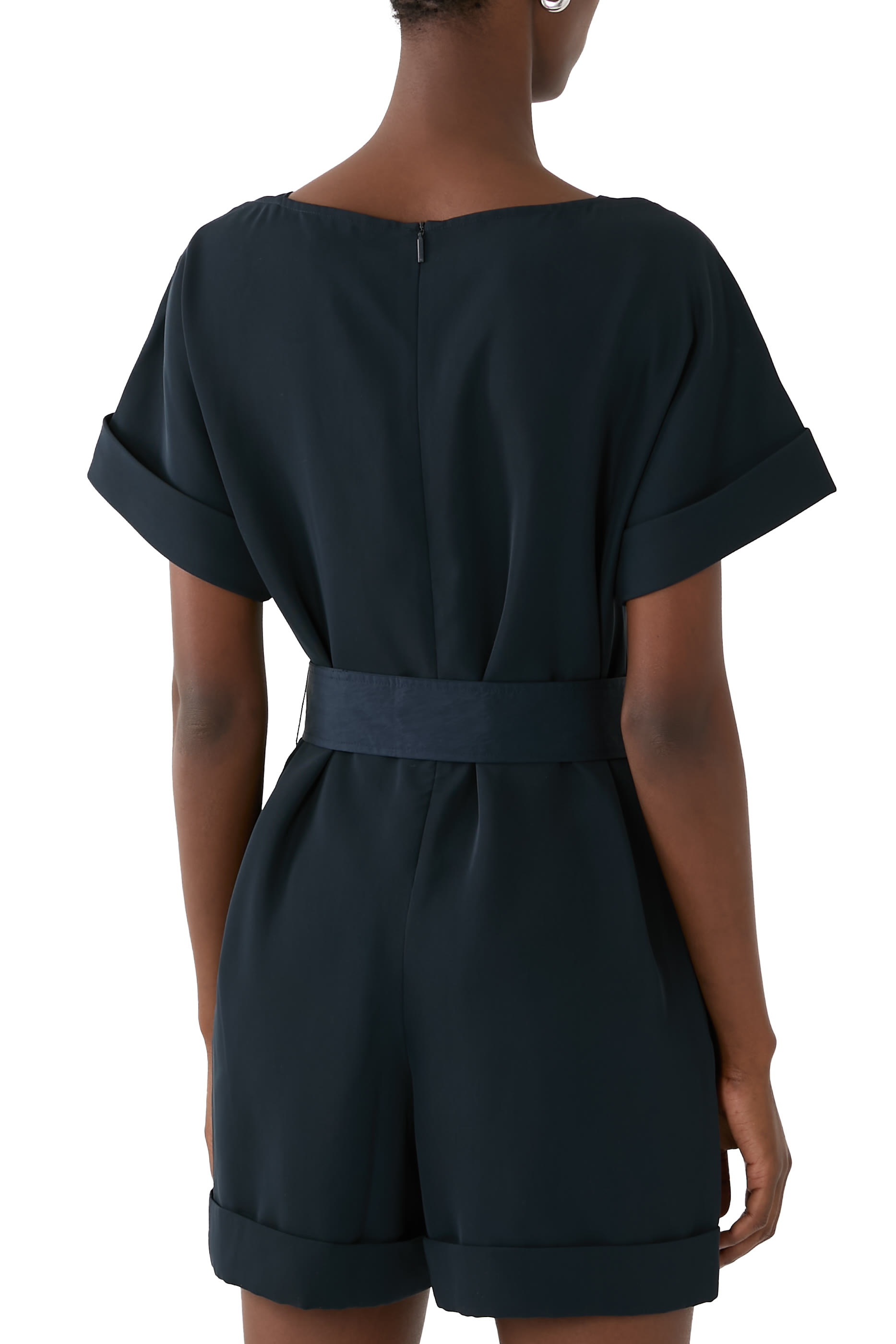 Logo Belted Jumpsuit