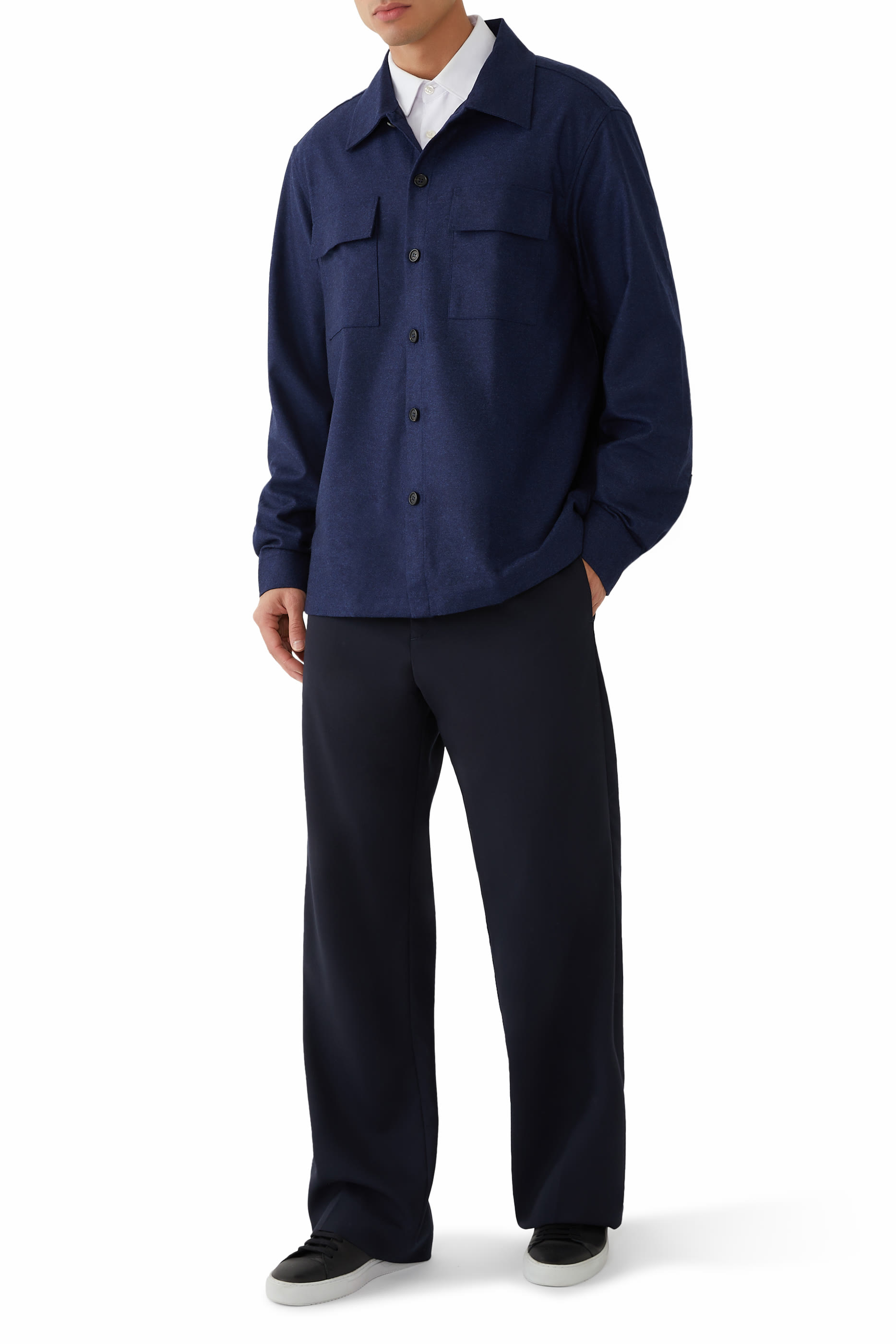 Long Sleeves Overshirt