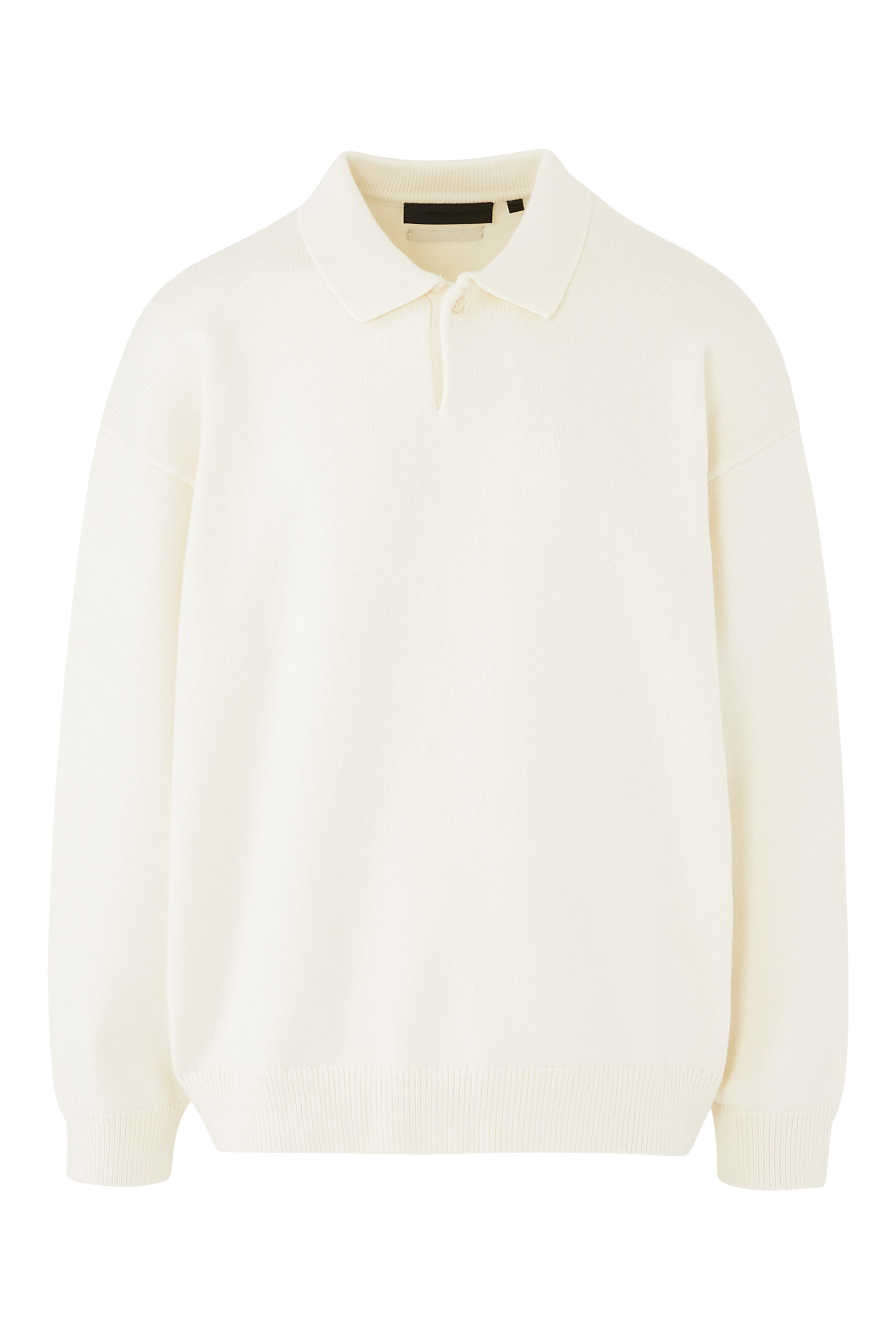 Essentials Knit Polo Sweater