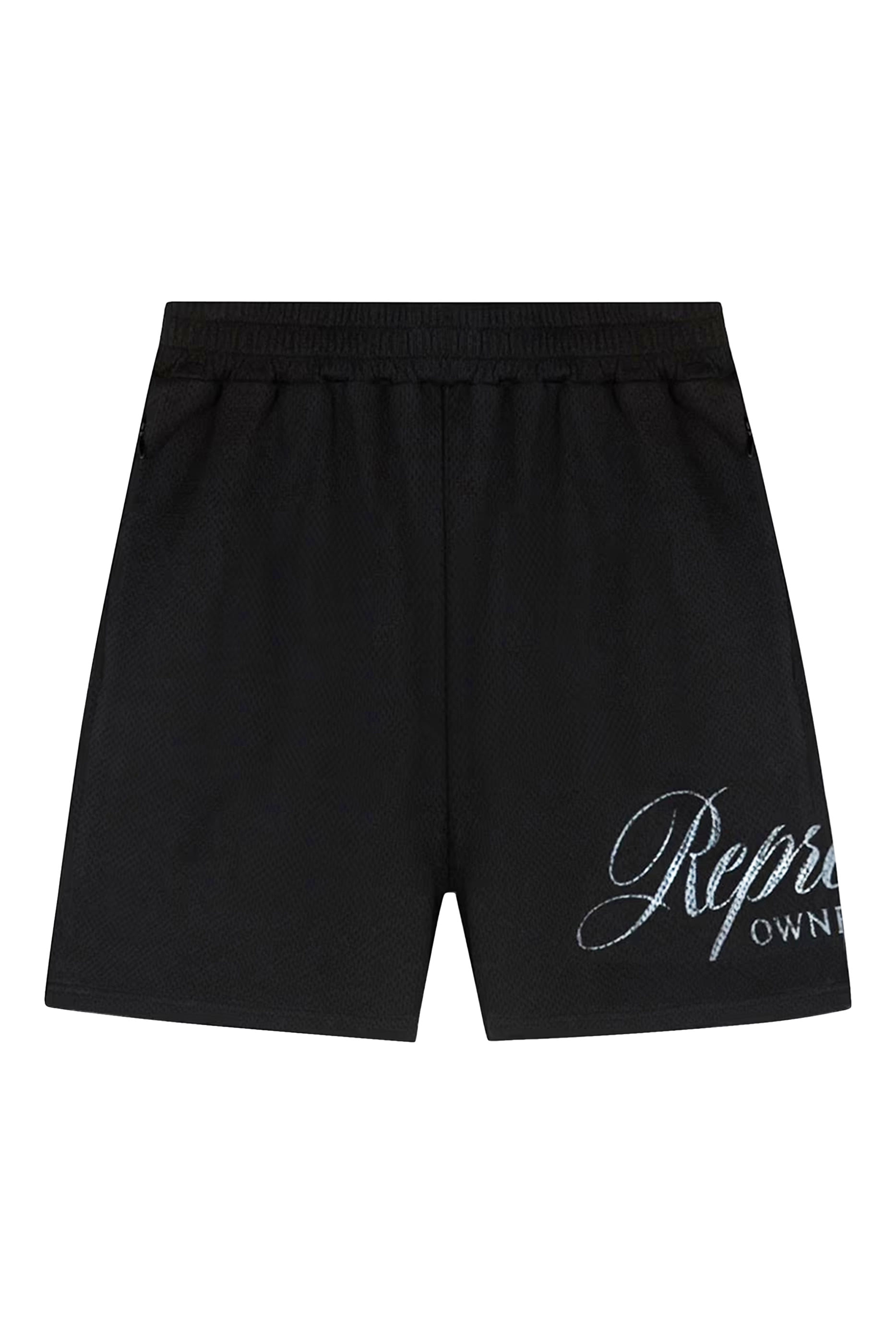 Owners Club Script Mesh Shorts