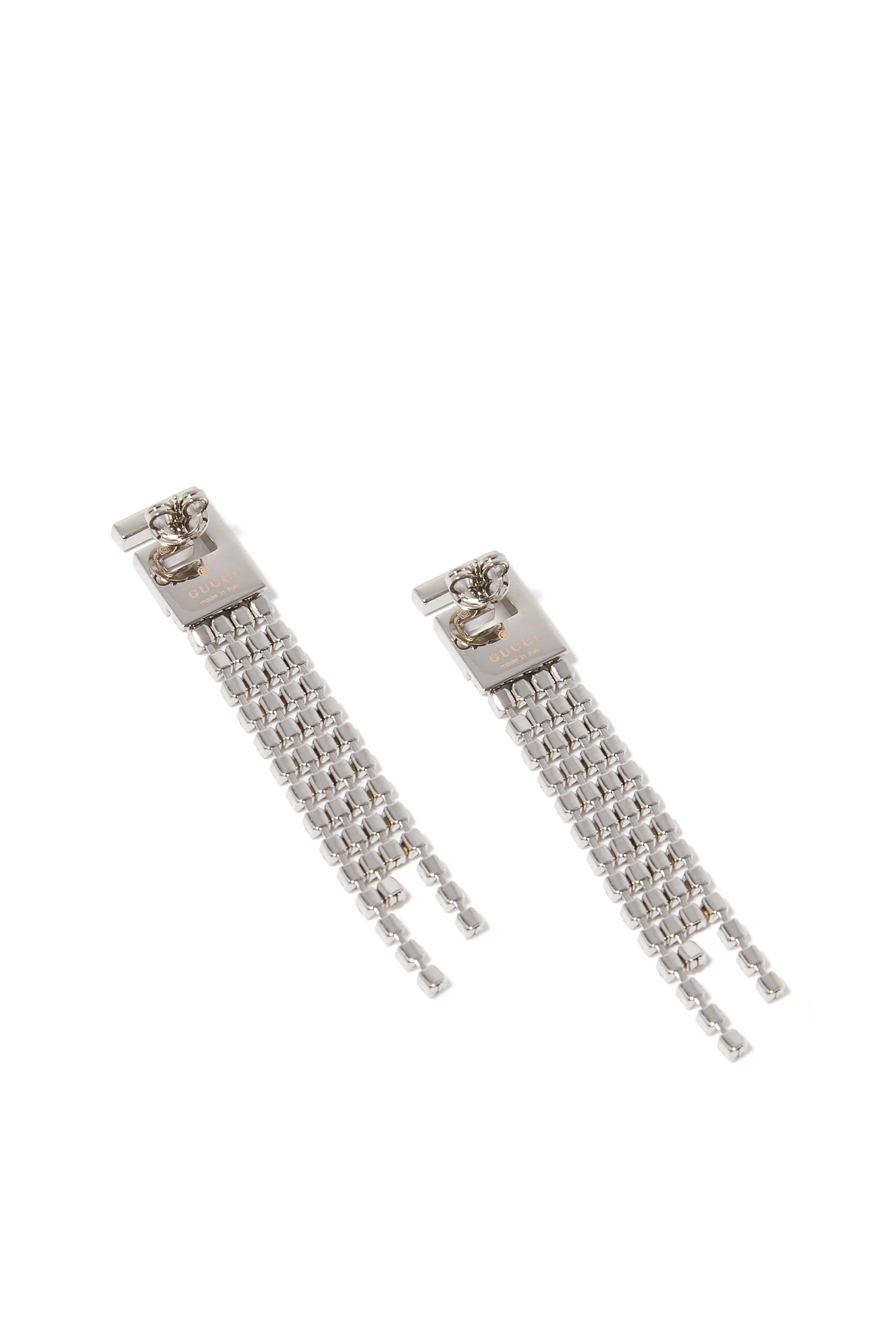 Crystal Square G Earrings