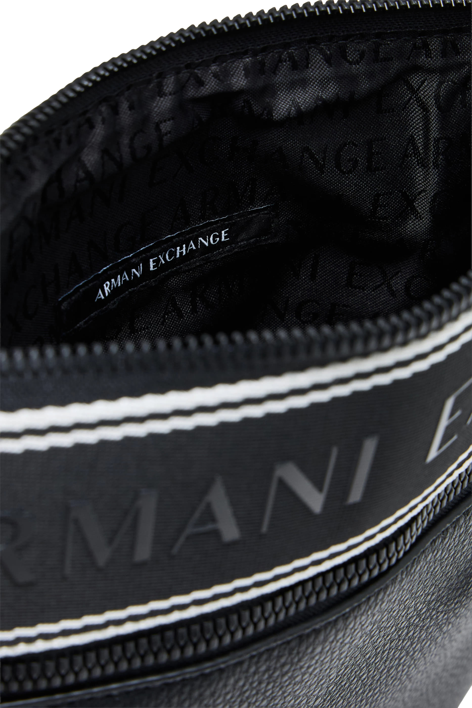 Logo Flat Crossbody Messenger Bag