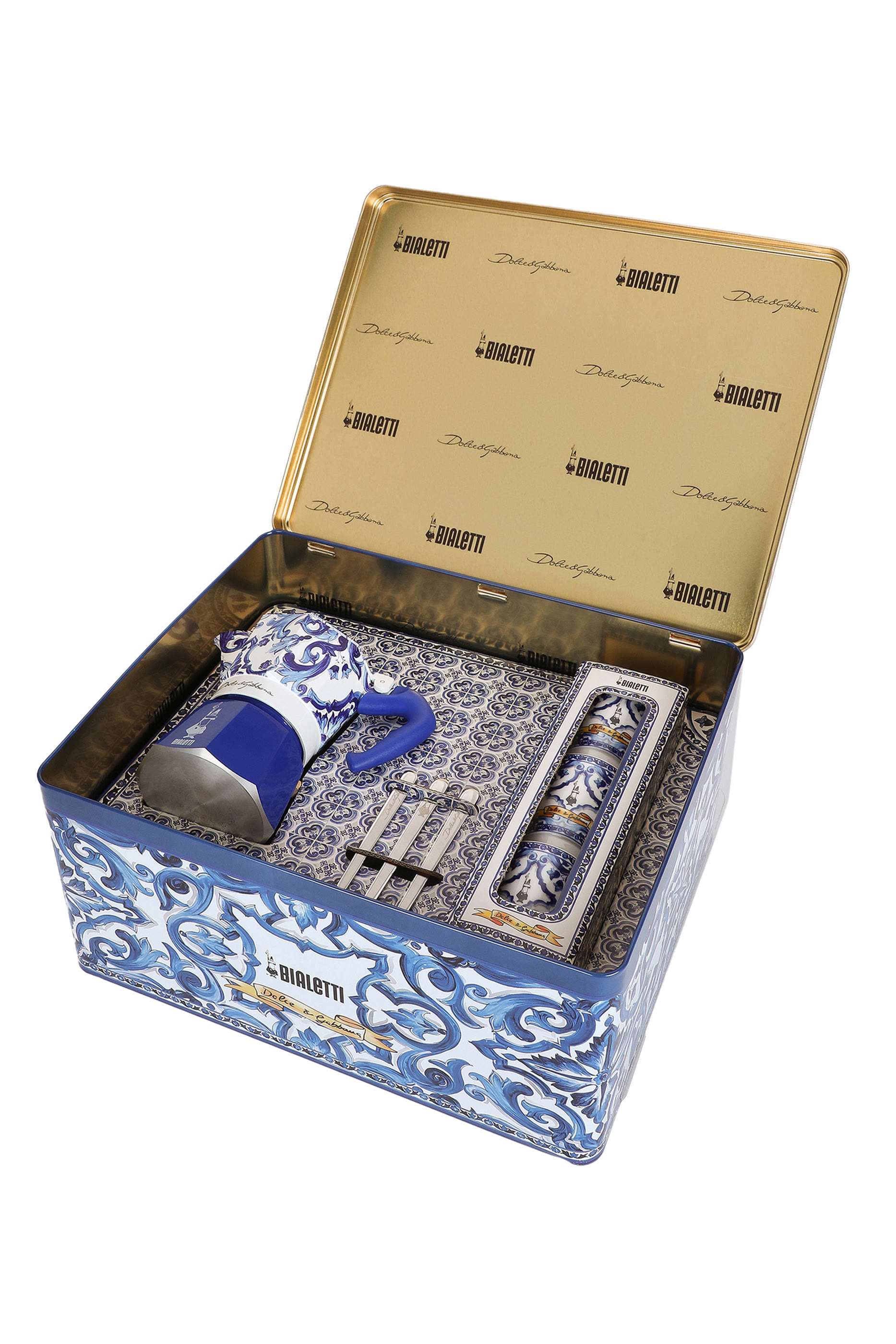 Blu Mediterraneo Bialetti Large Moka Box