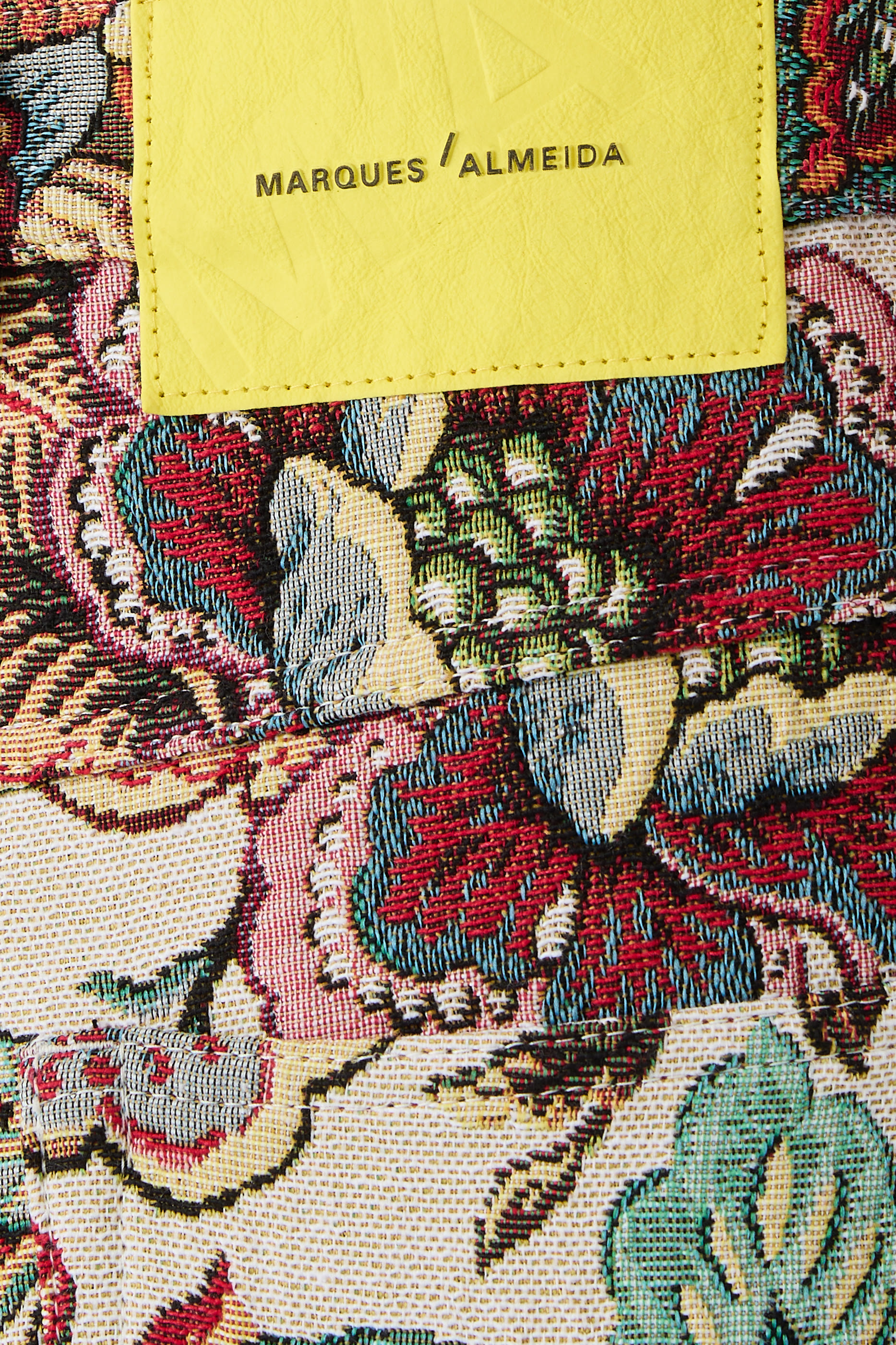 Floral Brocade Boyfriend Trousers