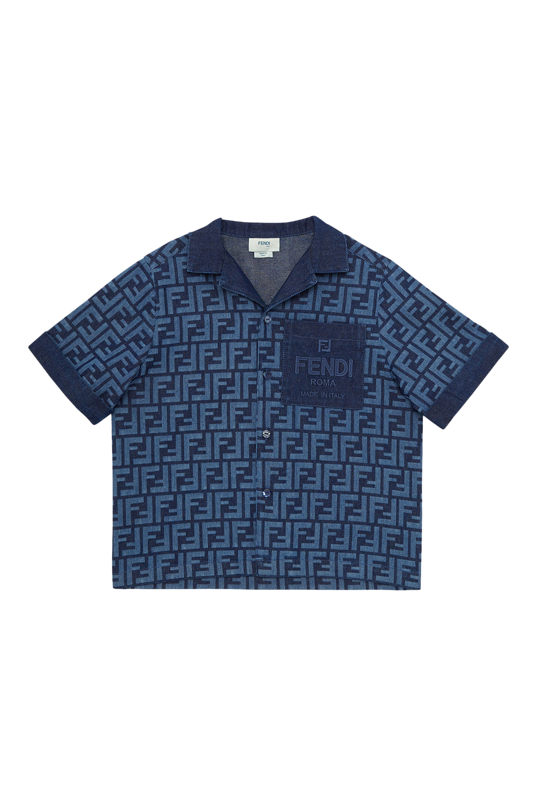Kids Logo Motif Shirt