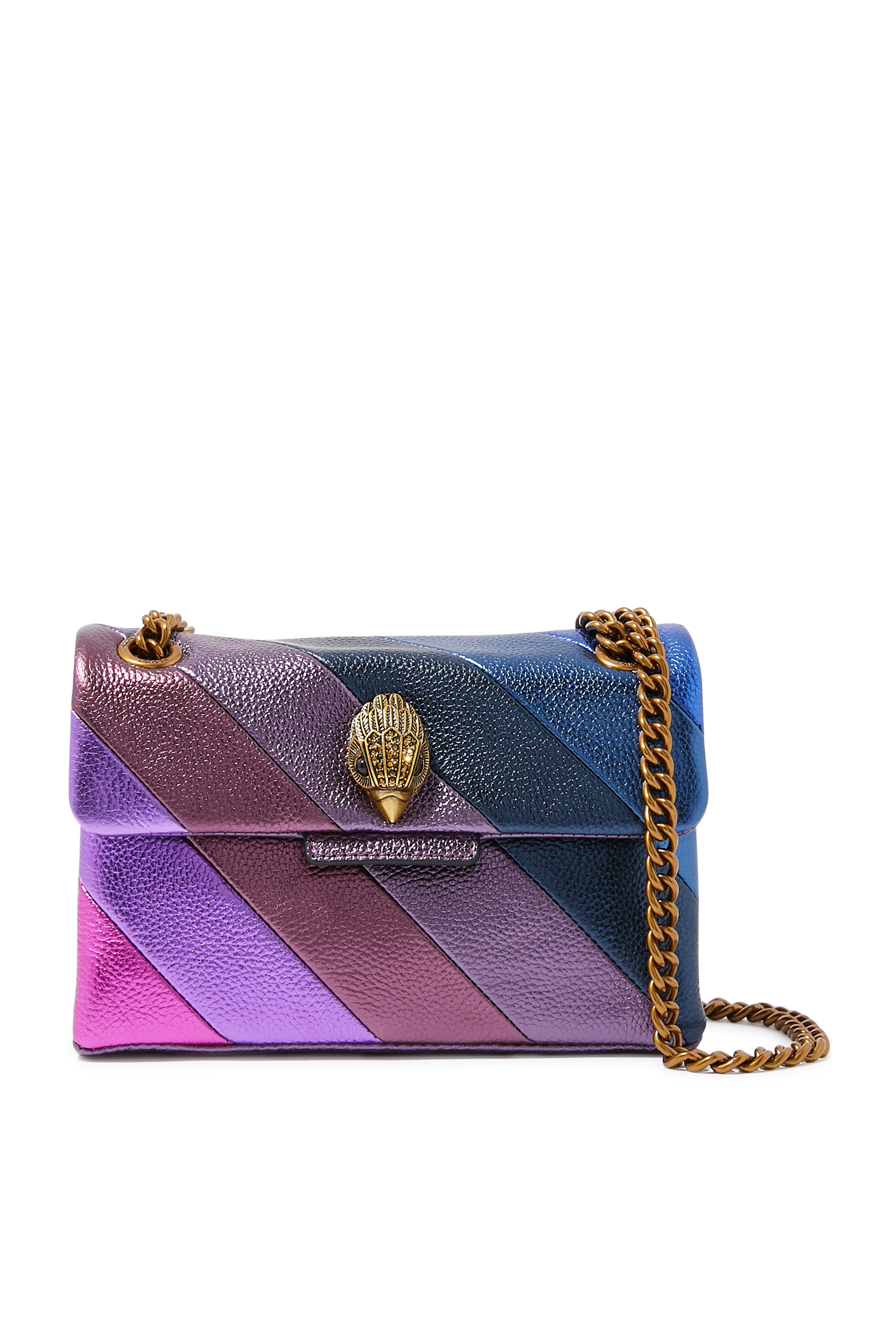 Mini Kensington Leather Clutch Bag