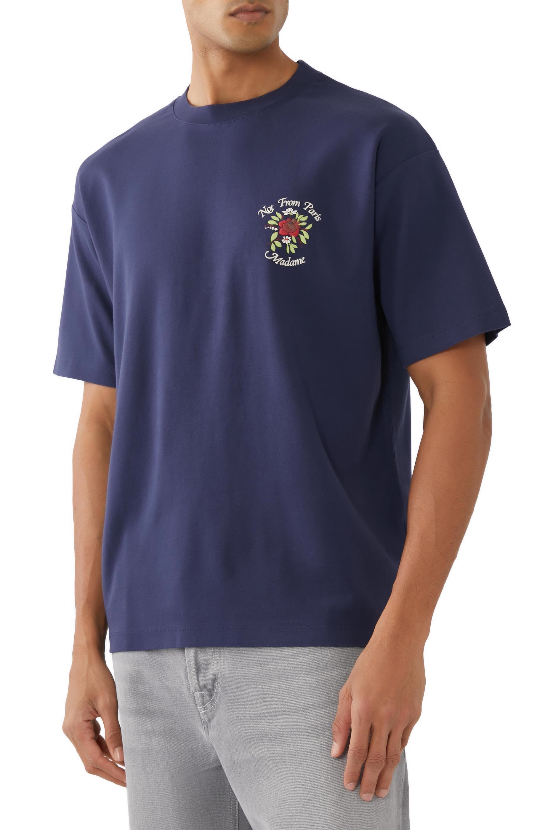 Le T-Shirt Slogan Fleurs