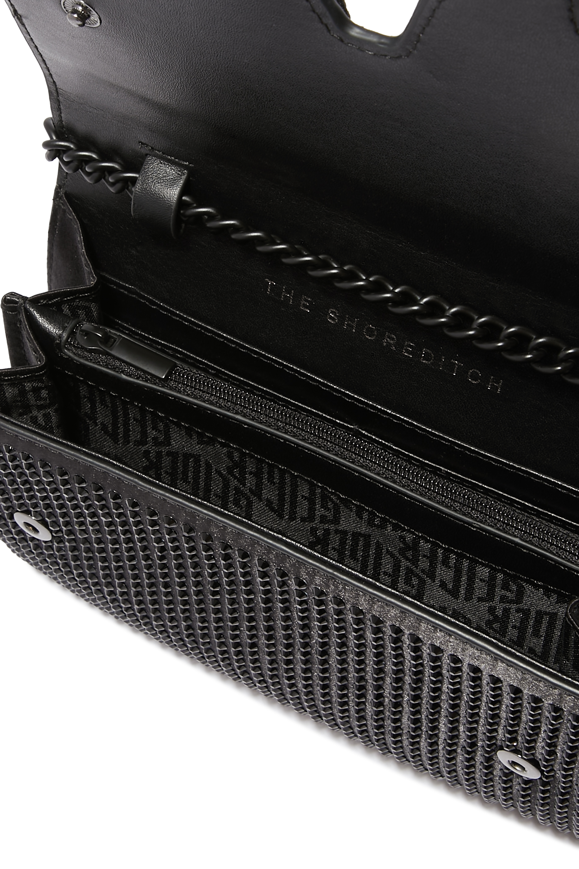 Shoreditch Satin Bow Chain Wallet