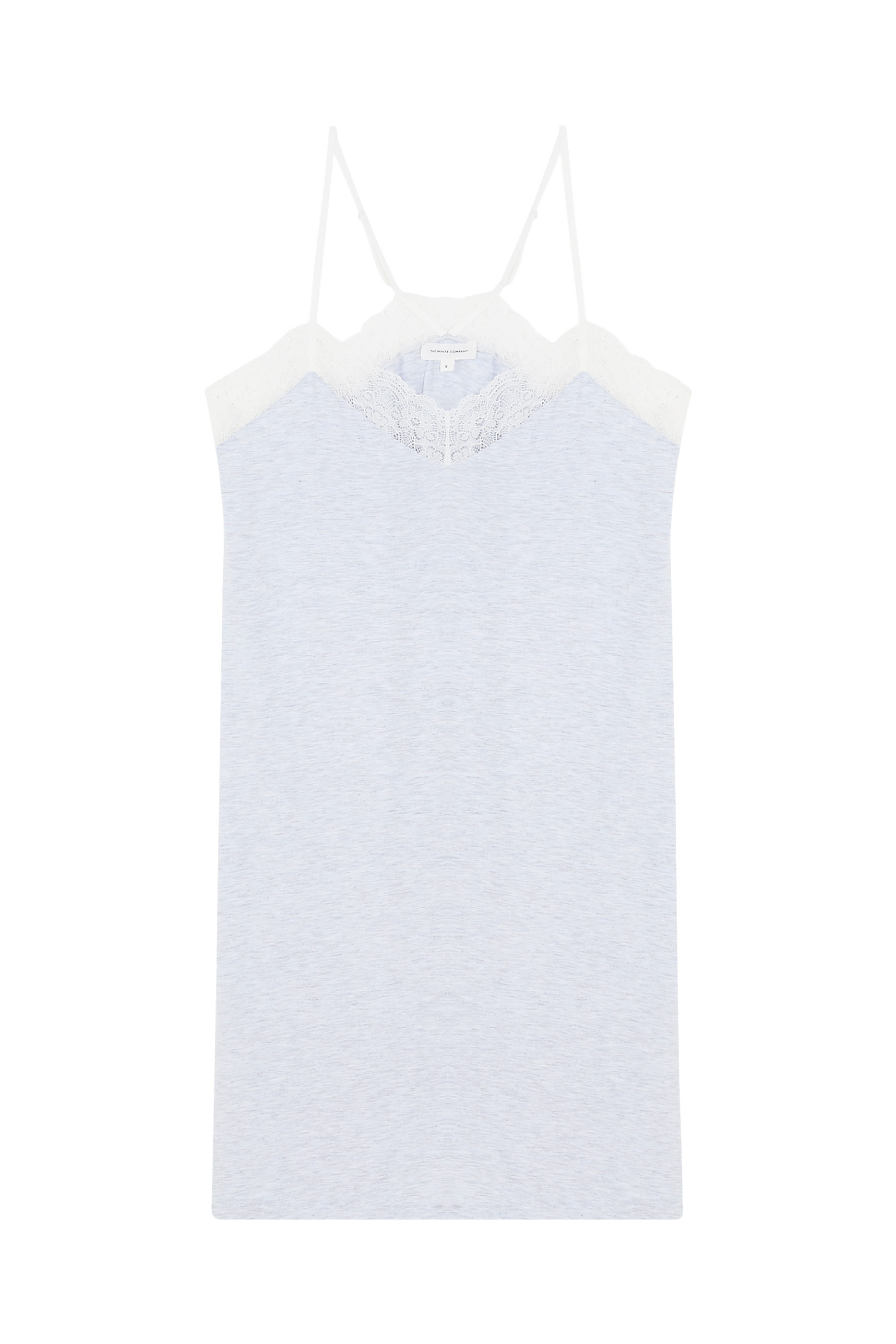 Jersey Deep Lace Cami Nightie