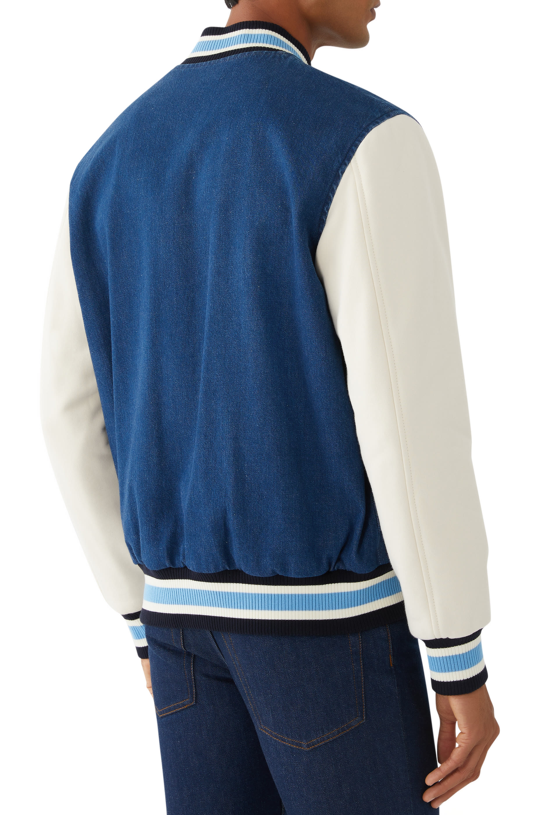 Logo Patch Denim Jacket