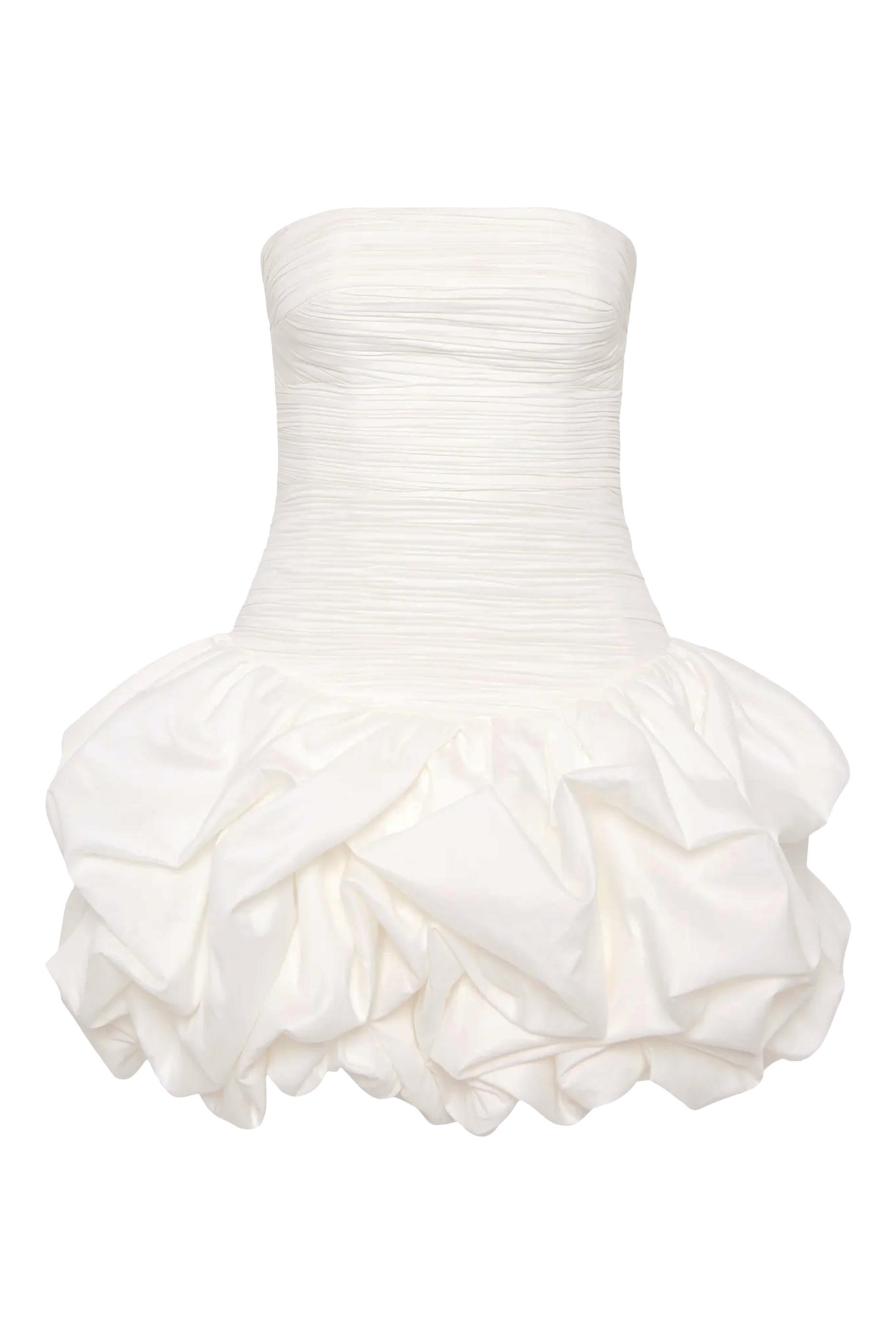 Violette Bubble Hem Mini Dress