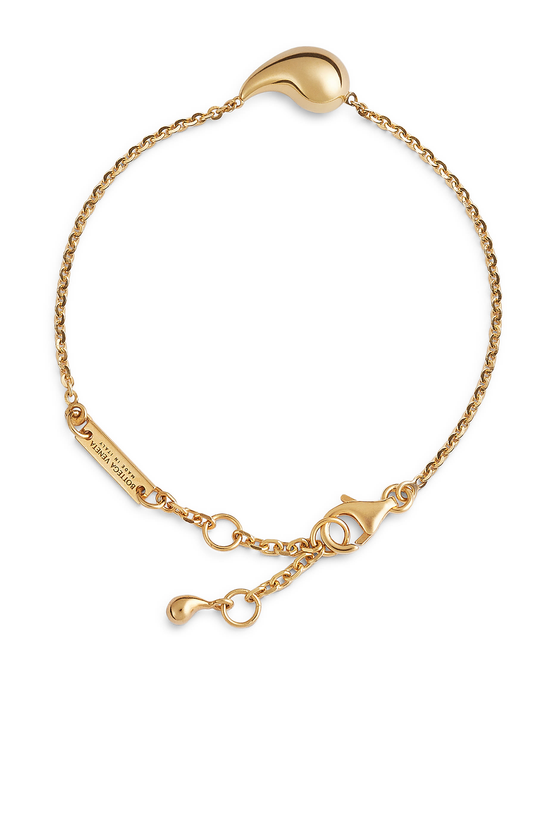 Drop Bracelet, 18K Gold-Finish Sterling Silver