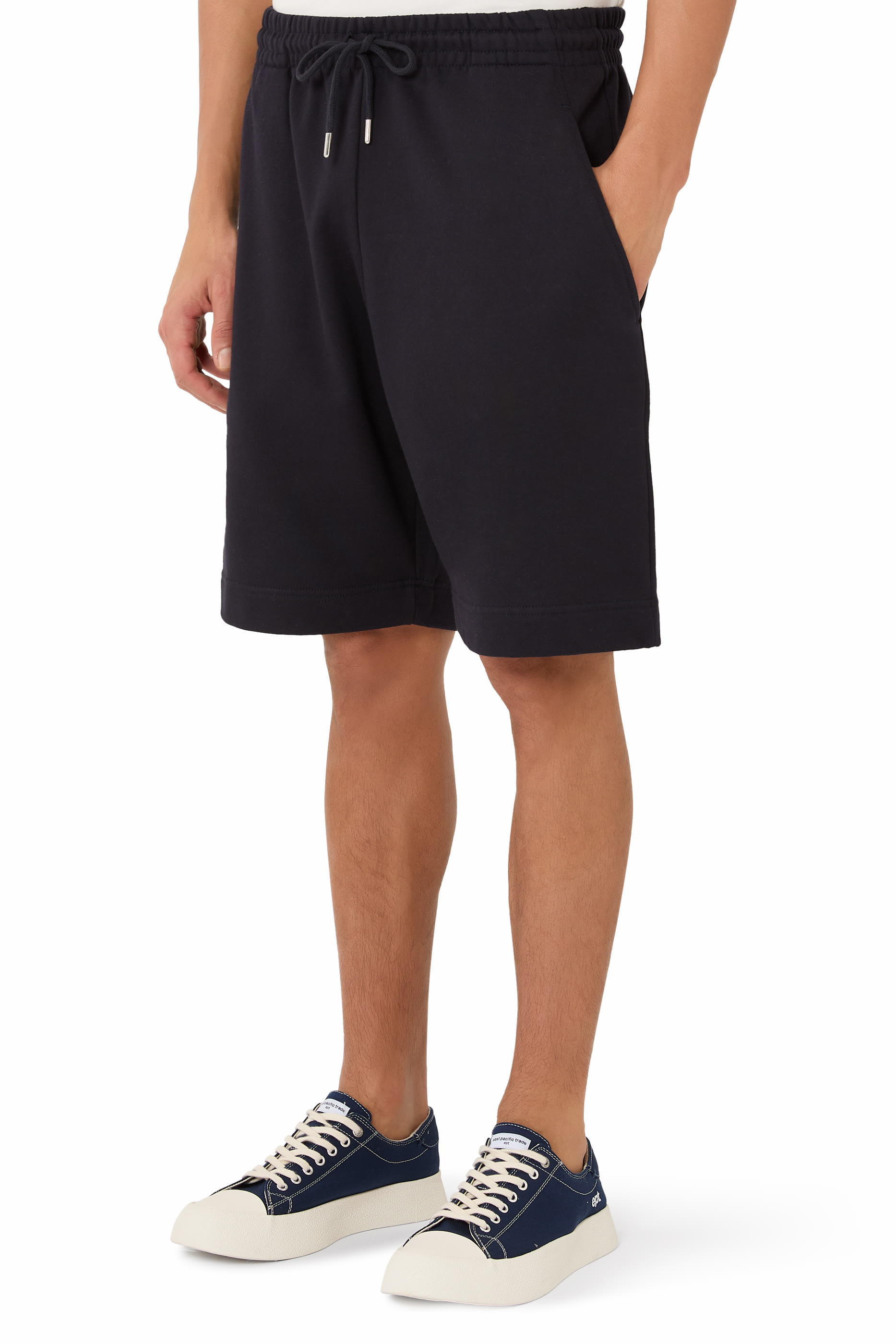 Drawstring Bermuda Shorts