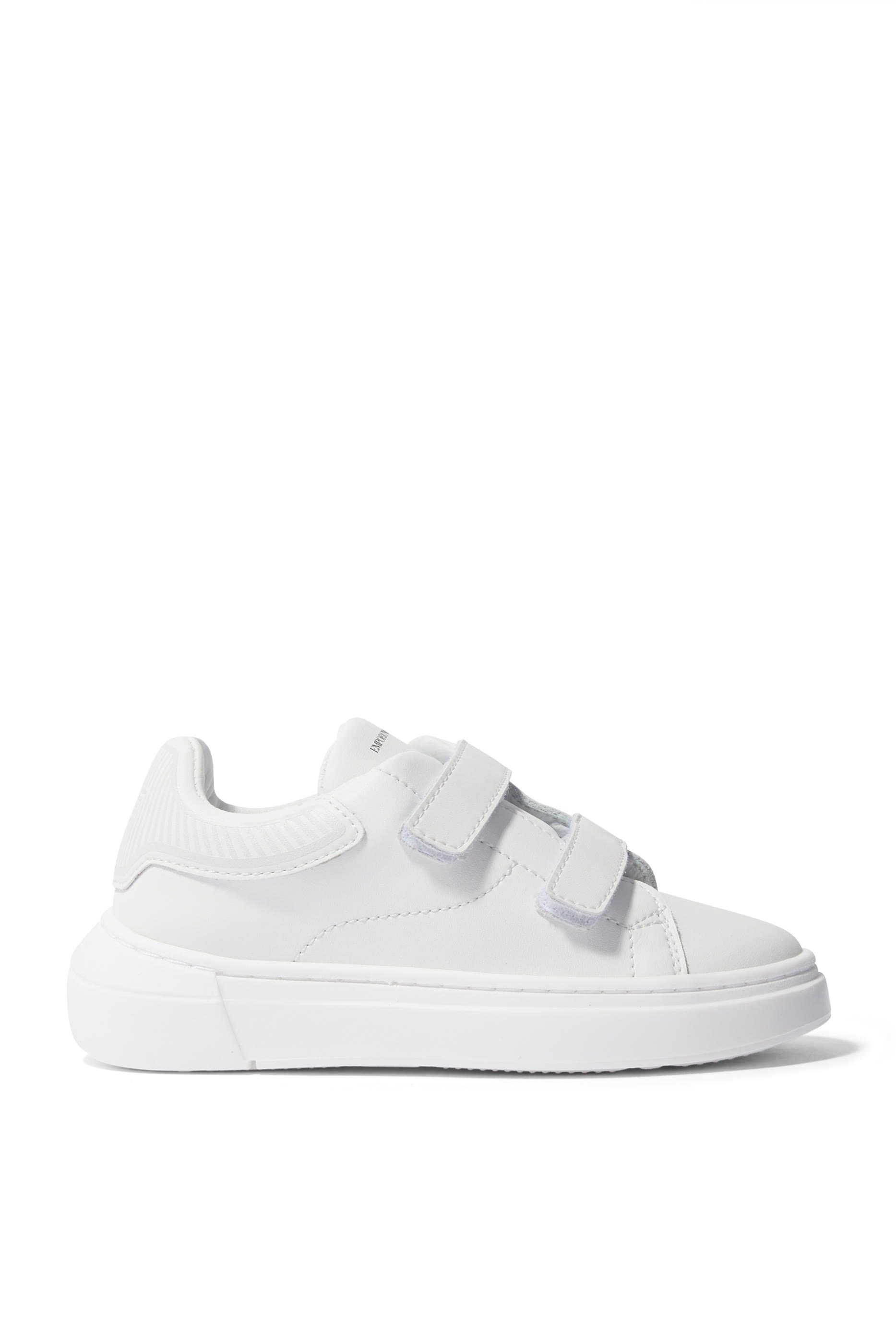 Kids Velcro Leather Sneakers