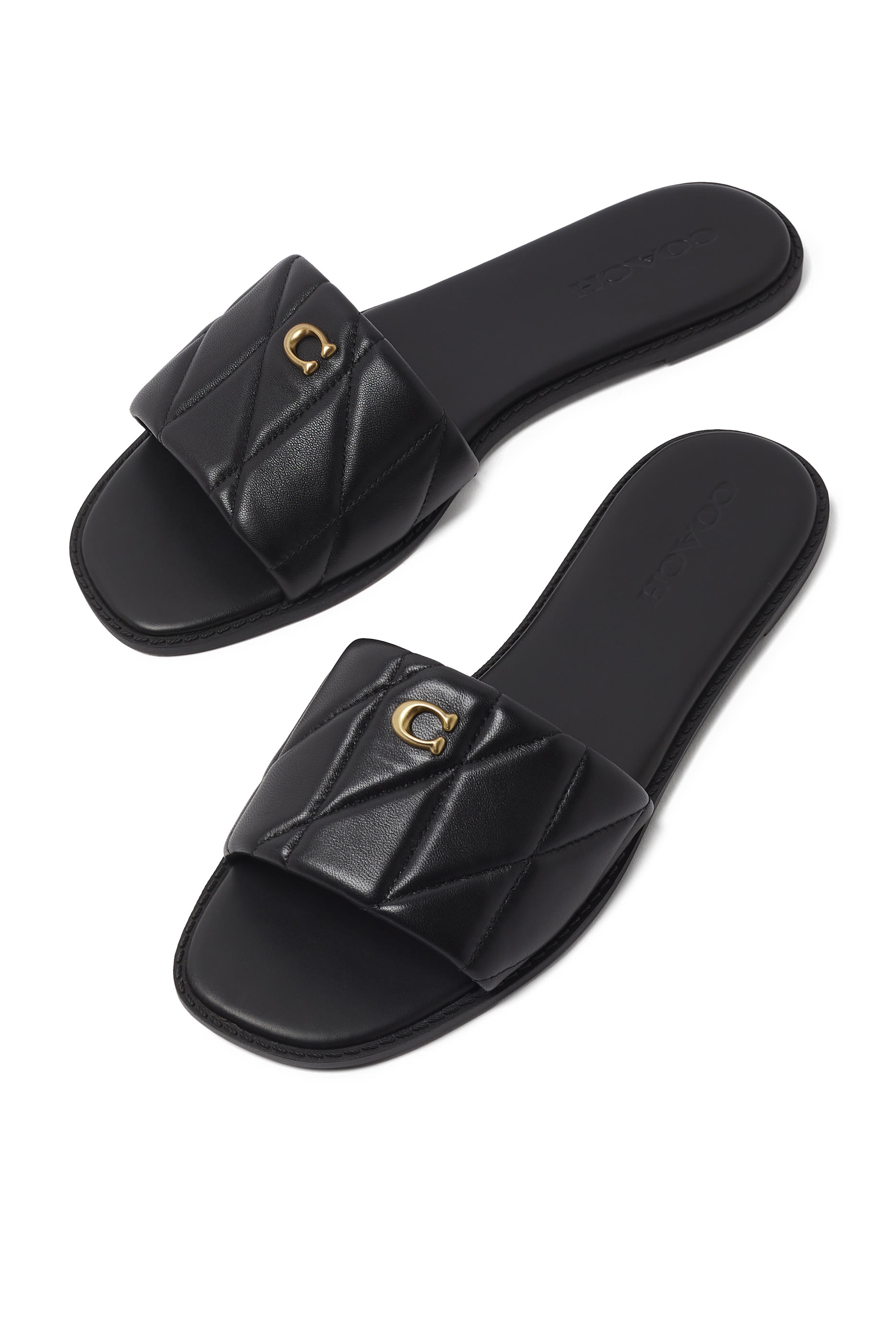 Holly Sandals with Quilting 