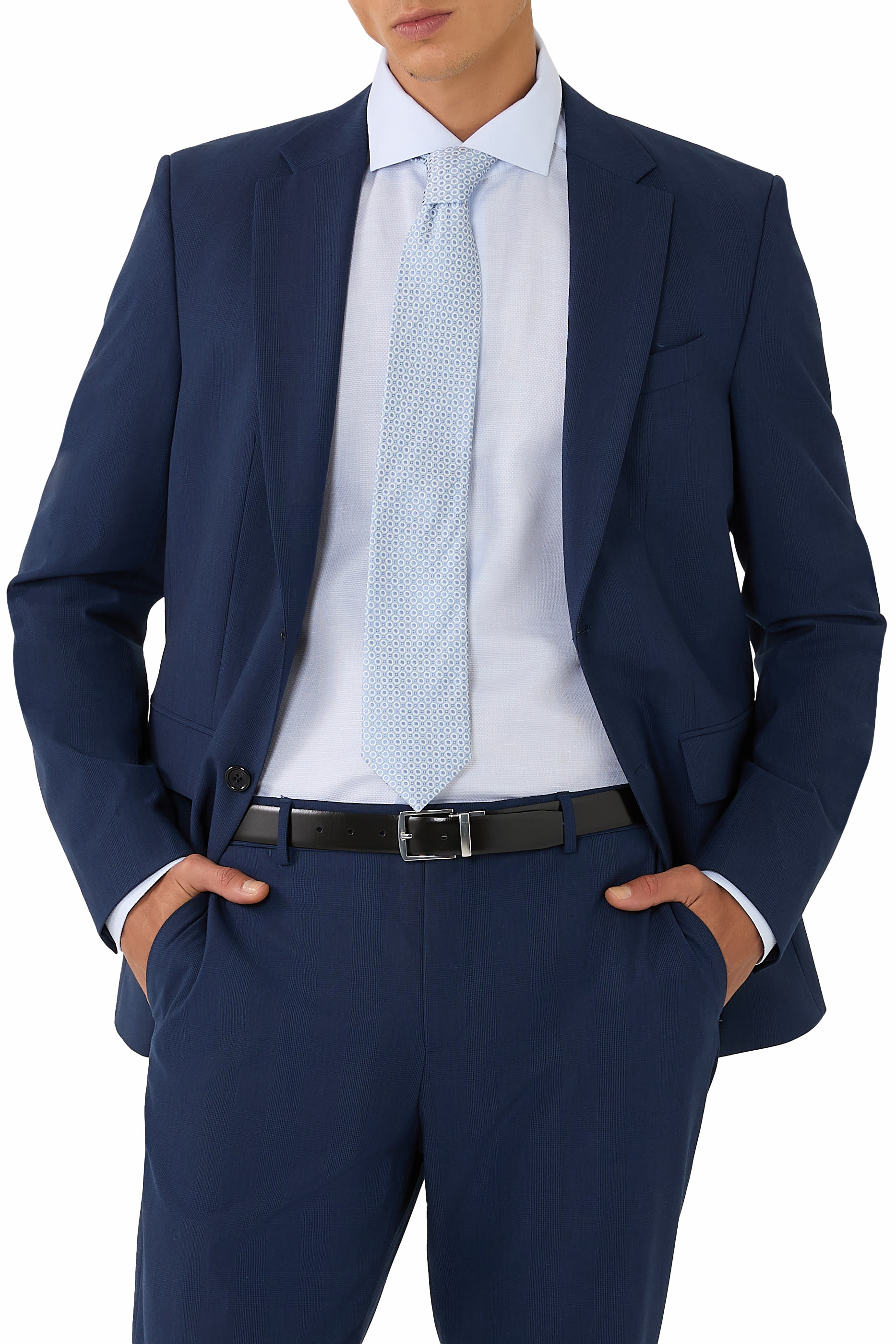 Dotted Woven Silk Tie