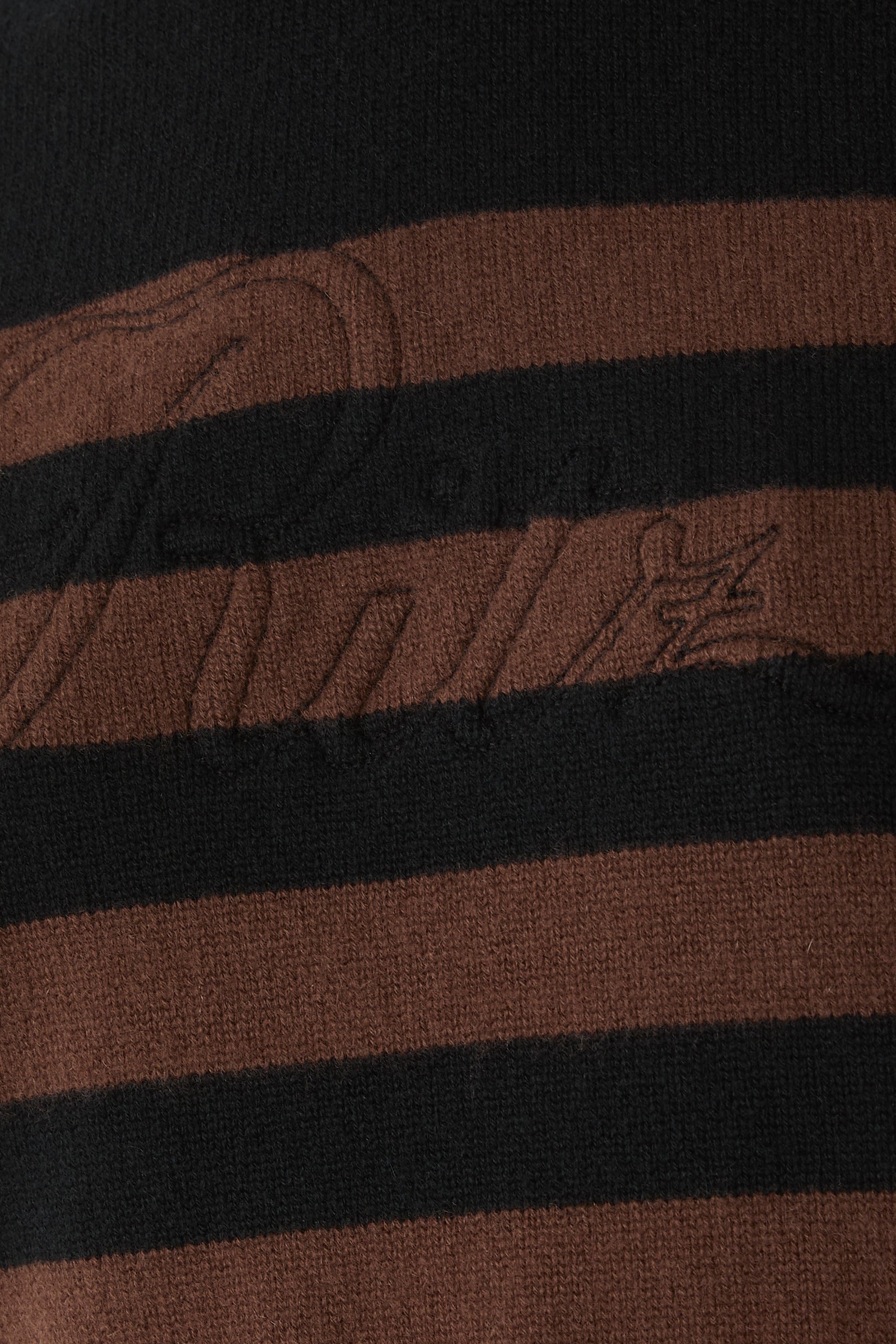  Ritz Striped Cashmere Turtleneck Sweater 