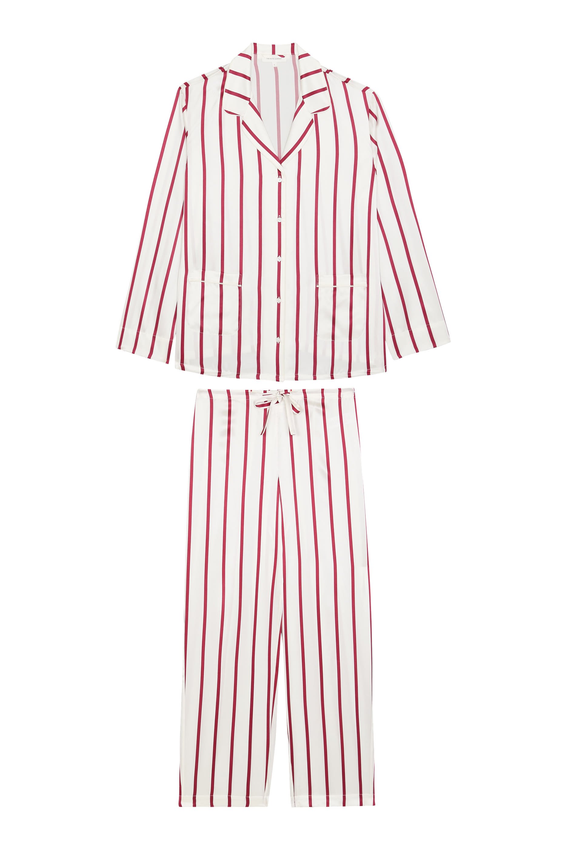  Silk Classic Stripe Pajama Set 