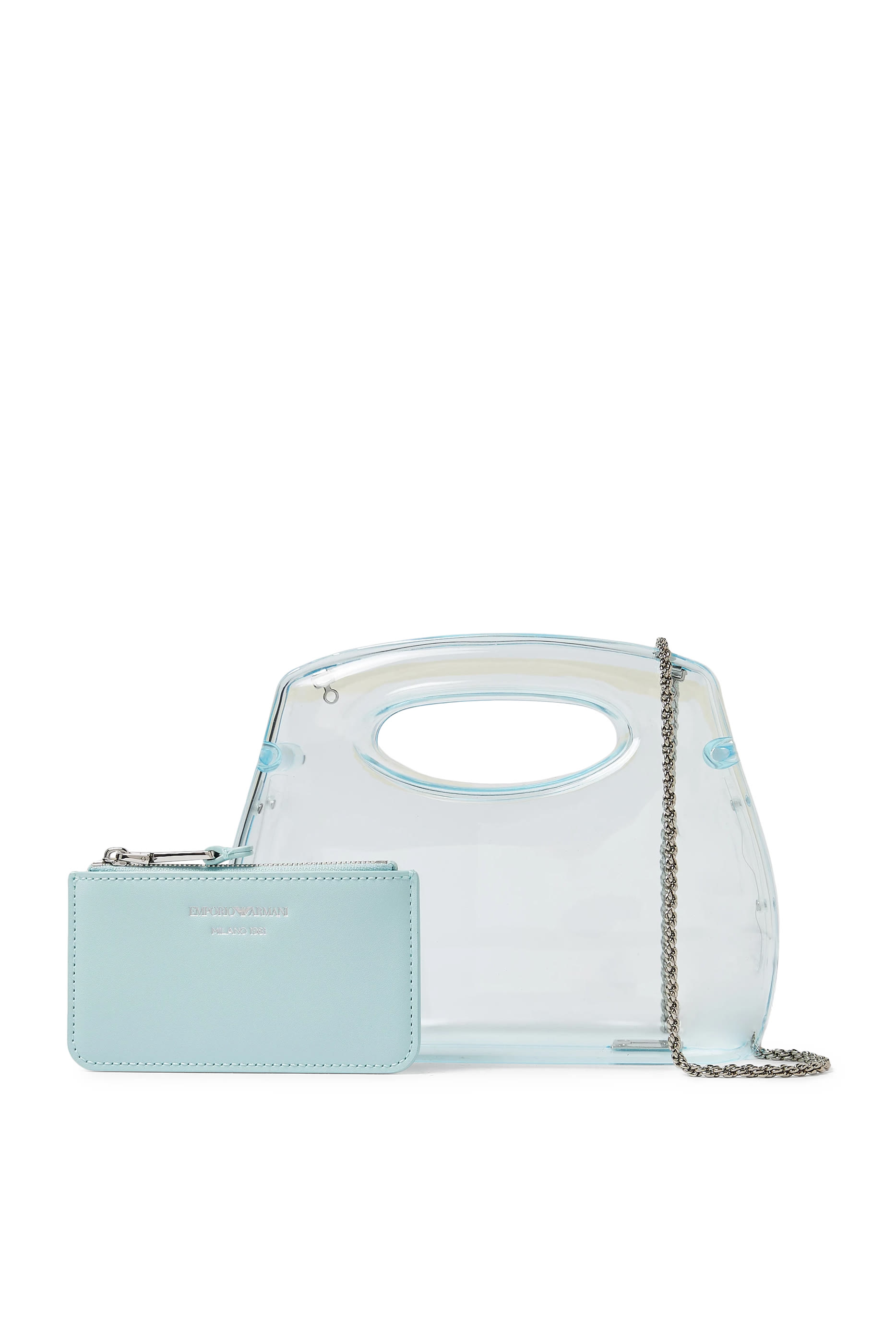 Transparent PVC Clutch