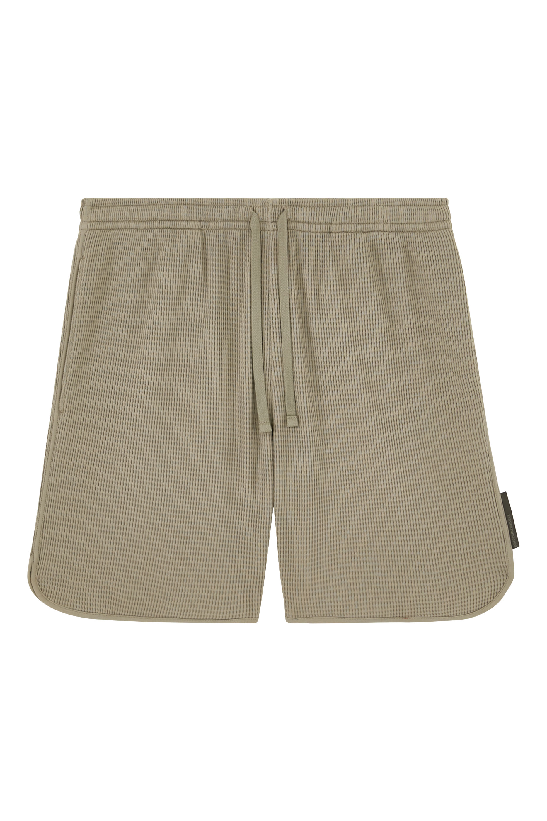 Waffle Jersey Loungewear Bermuda Shorts