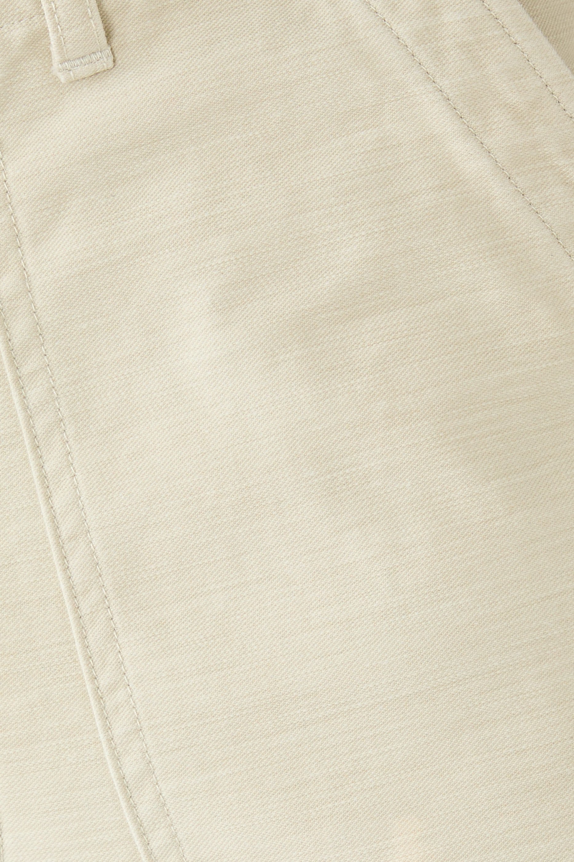 Baggy Satin Bleached Baker Pants