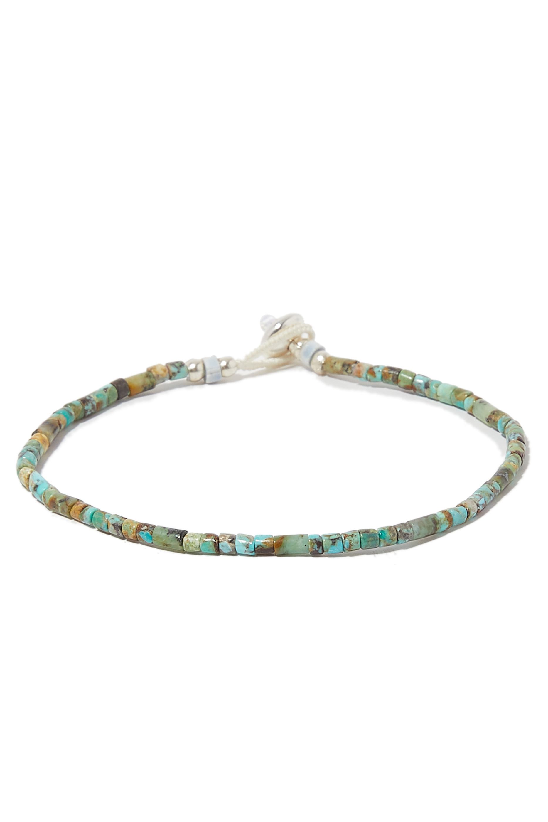 Double Wrap Trade Bead Bracelet