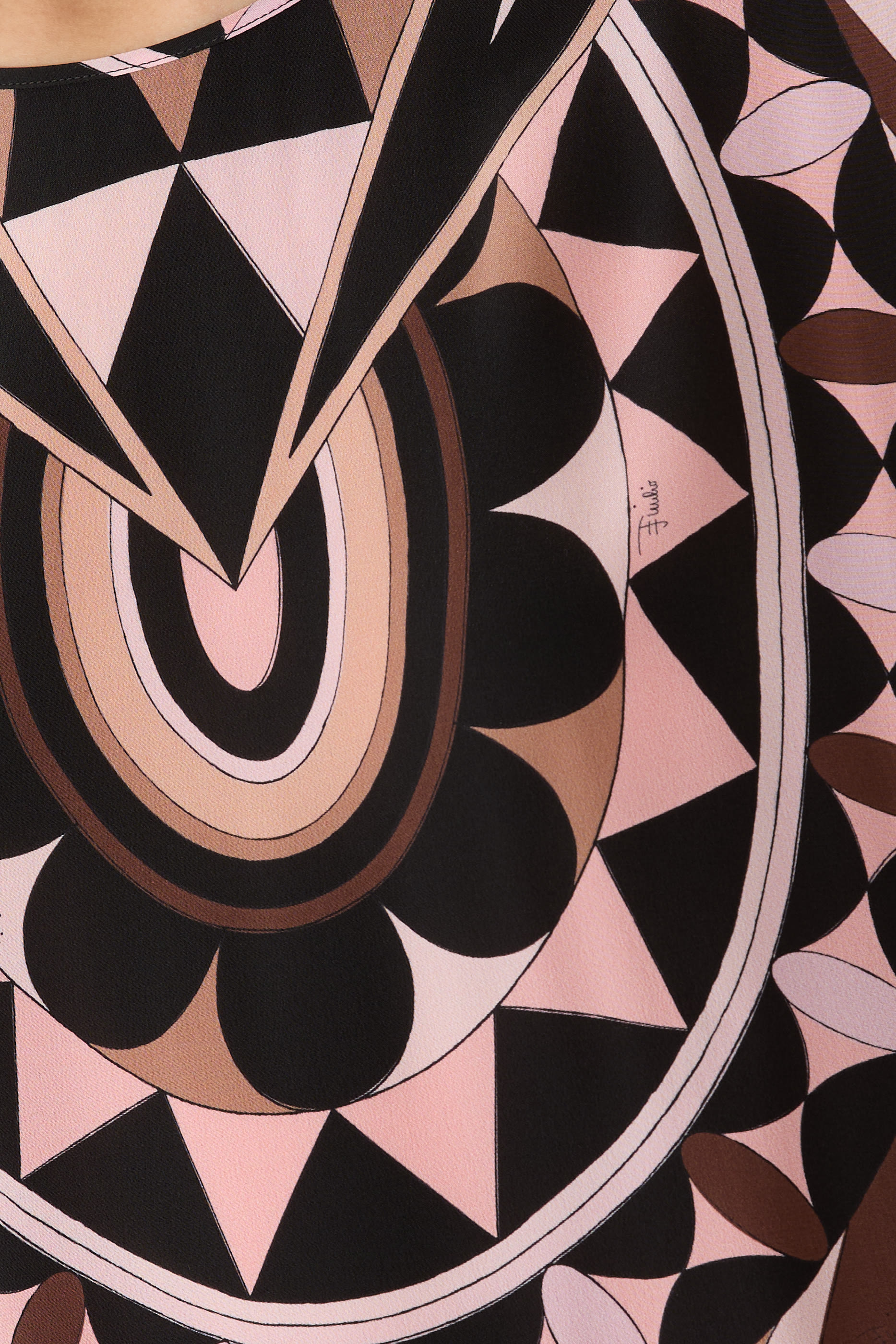 Manuba Print Silk Kaftan