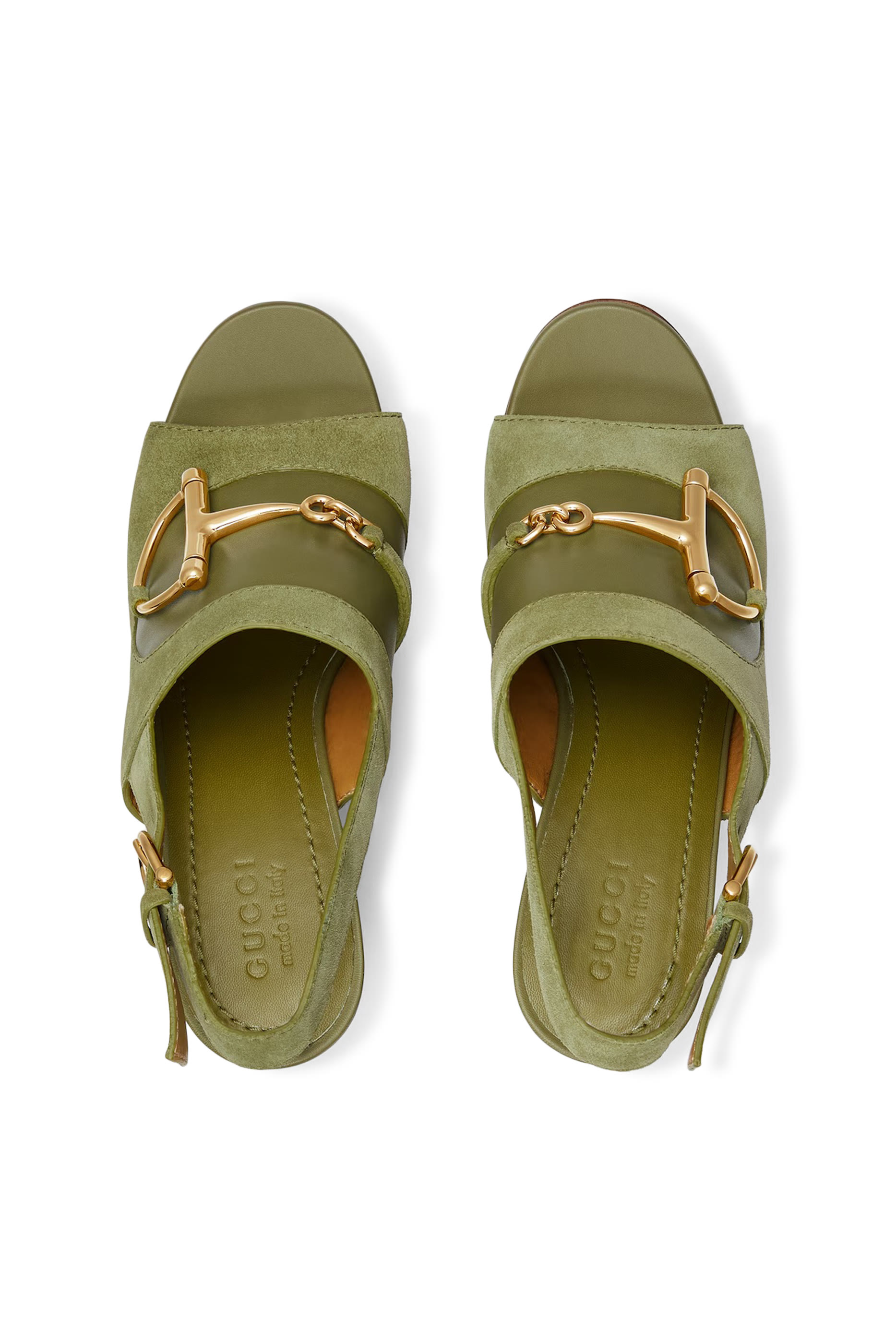 Horsebit Platform Sandals 85