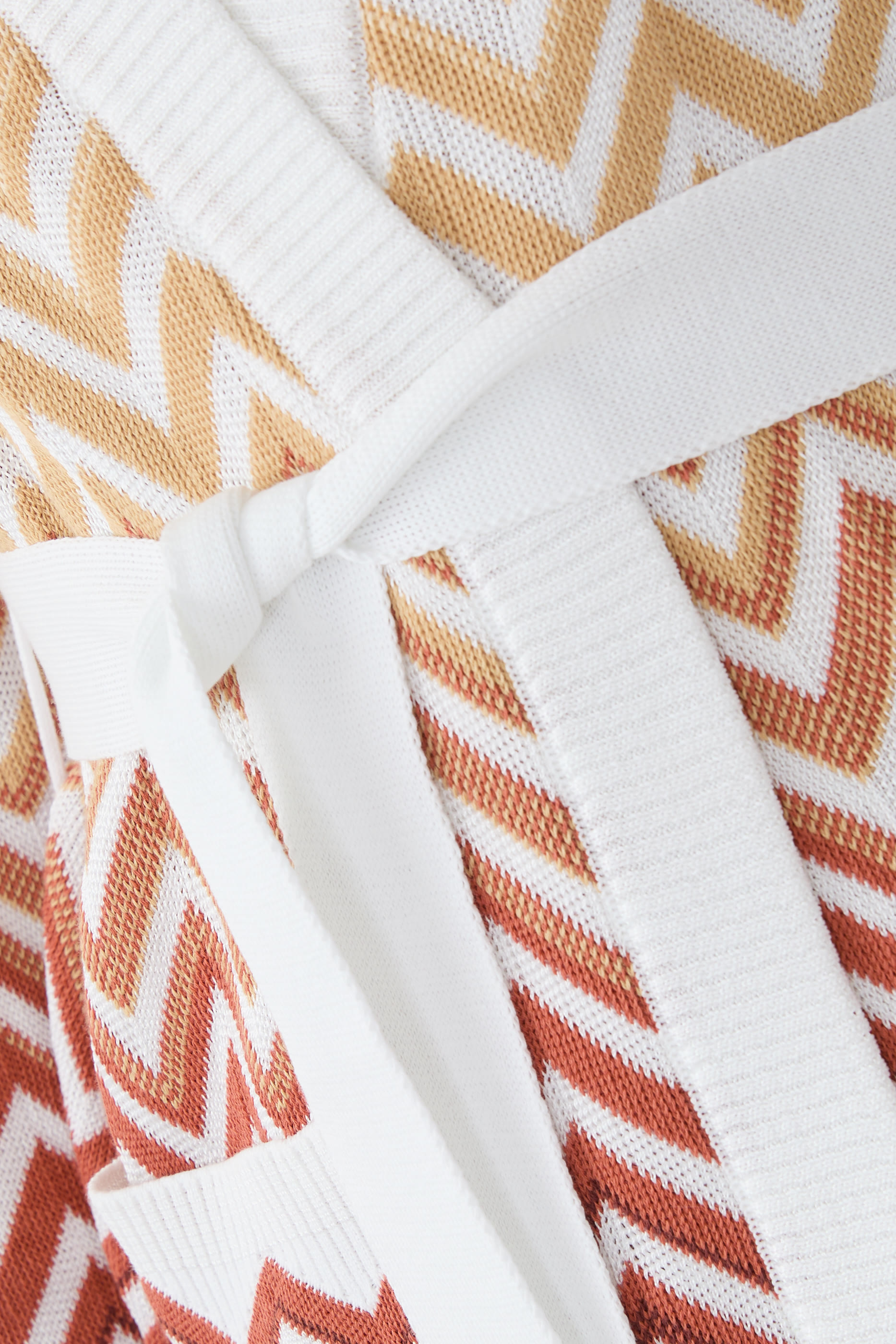 Degradé Chevron Cardigan