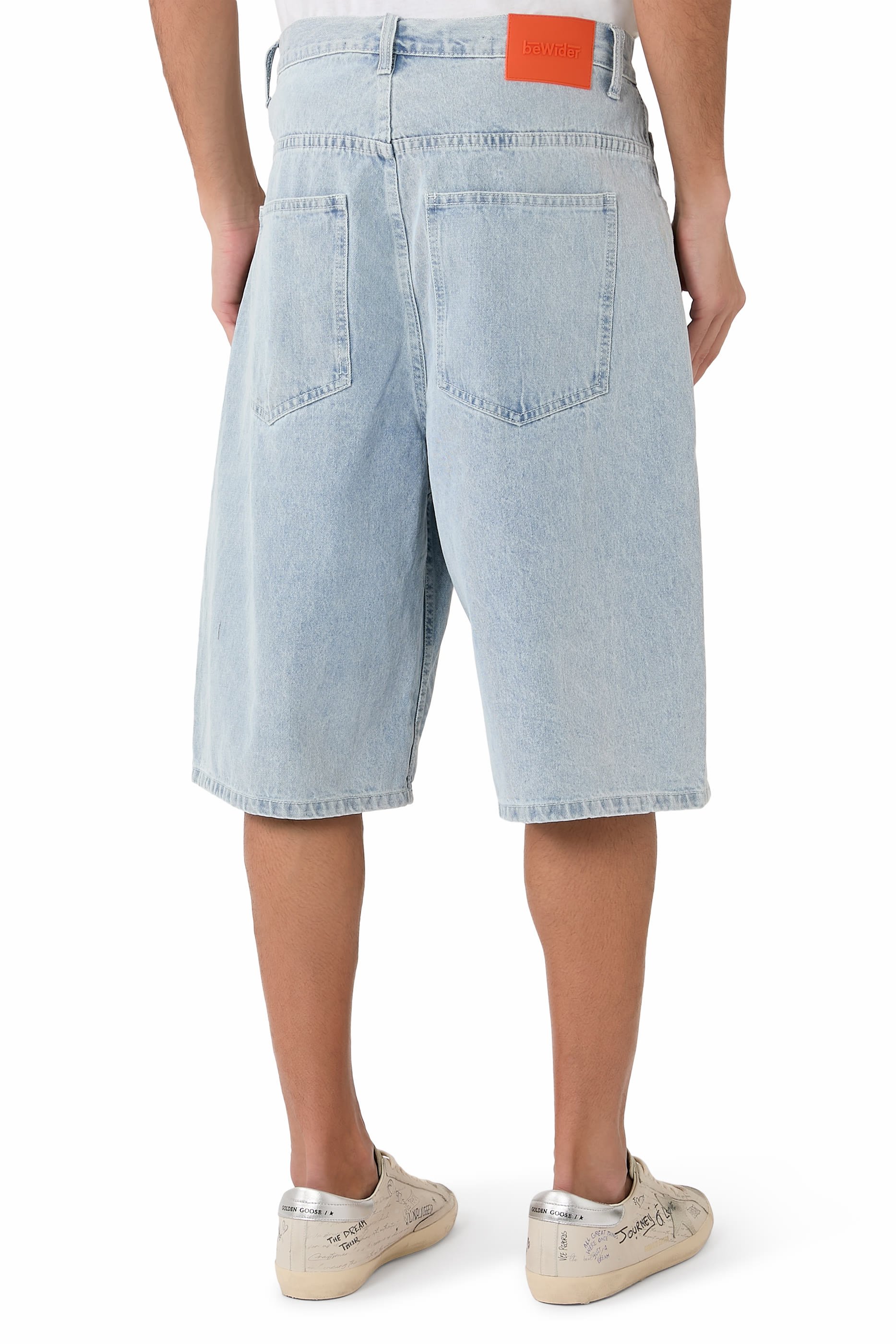 Stitched Denim Jeans