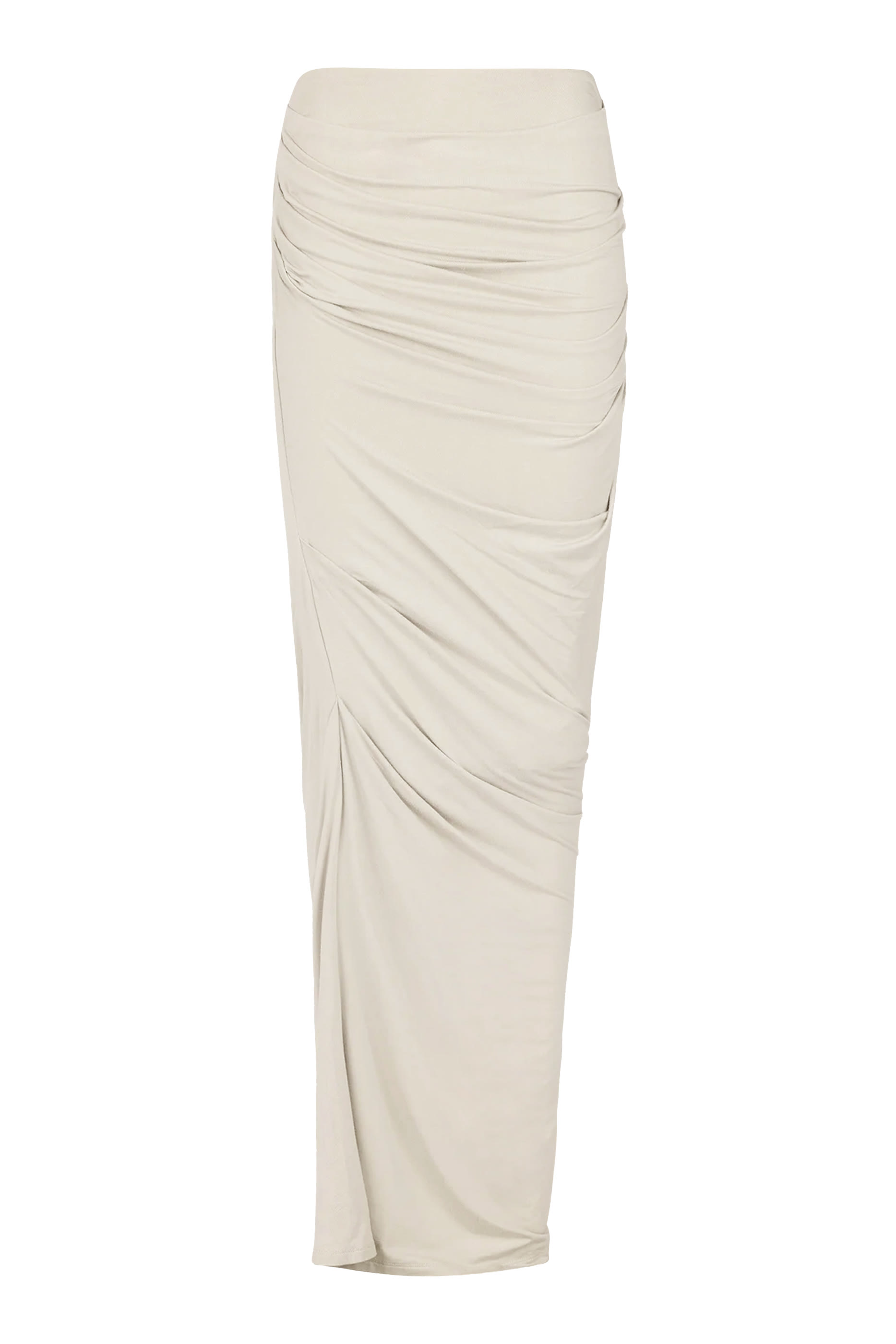 Draped Maxi Skirt
