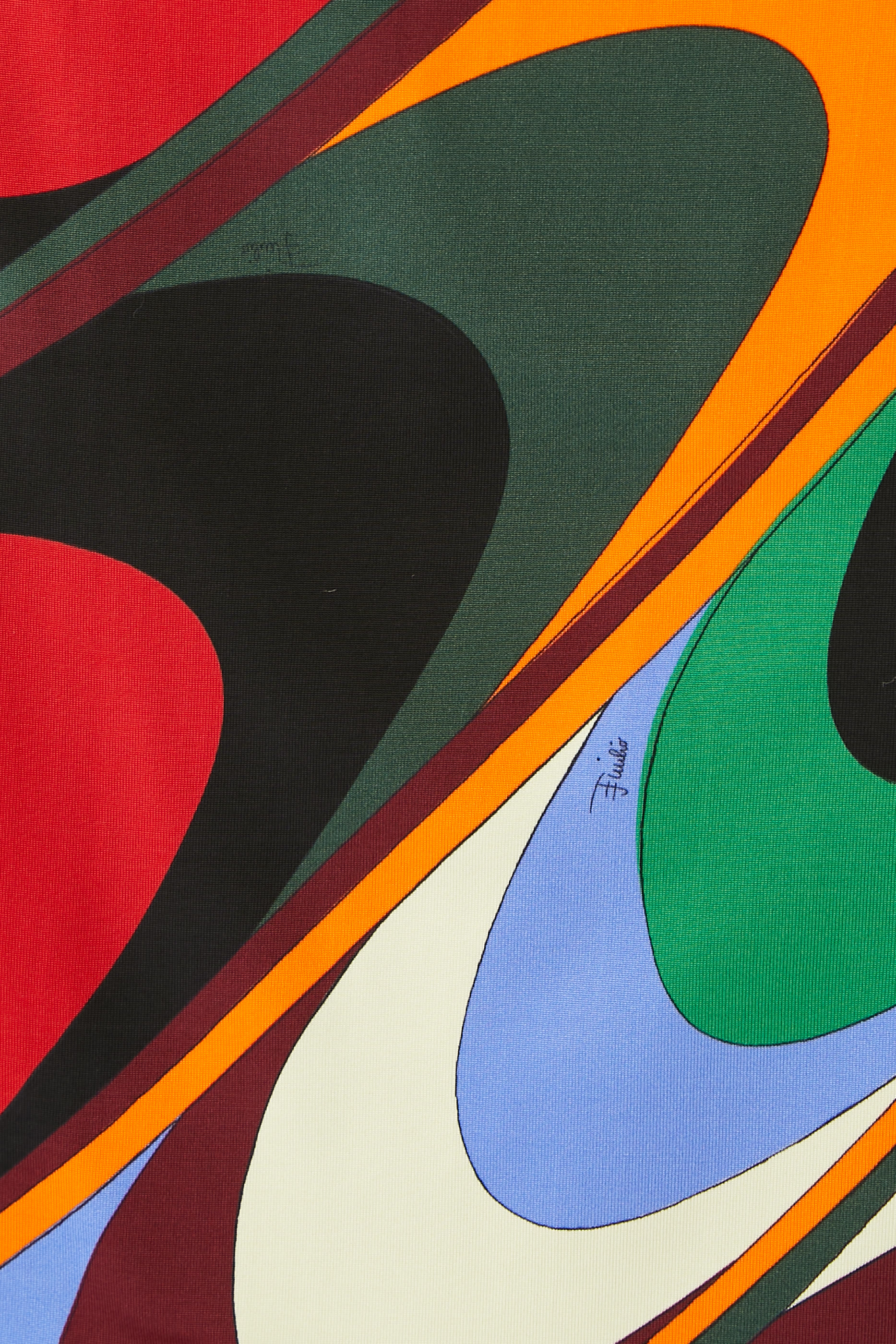 Printed Cowl-Neck Mini Dress