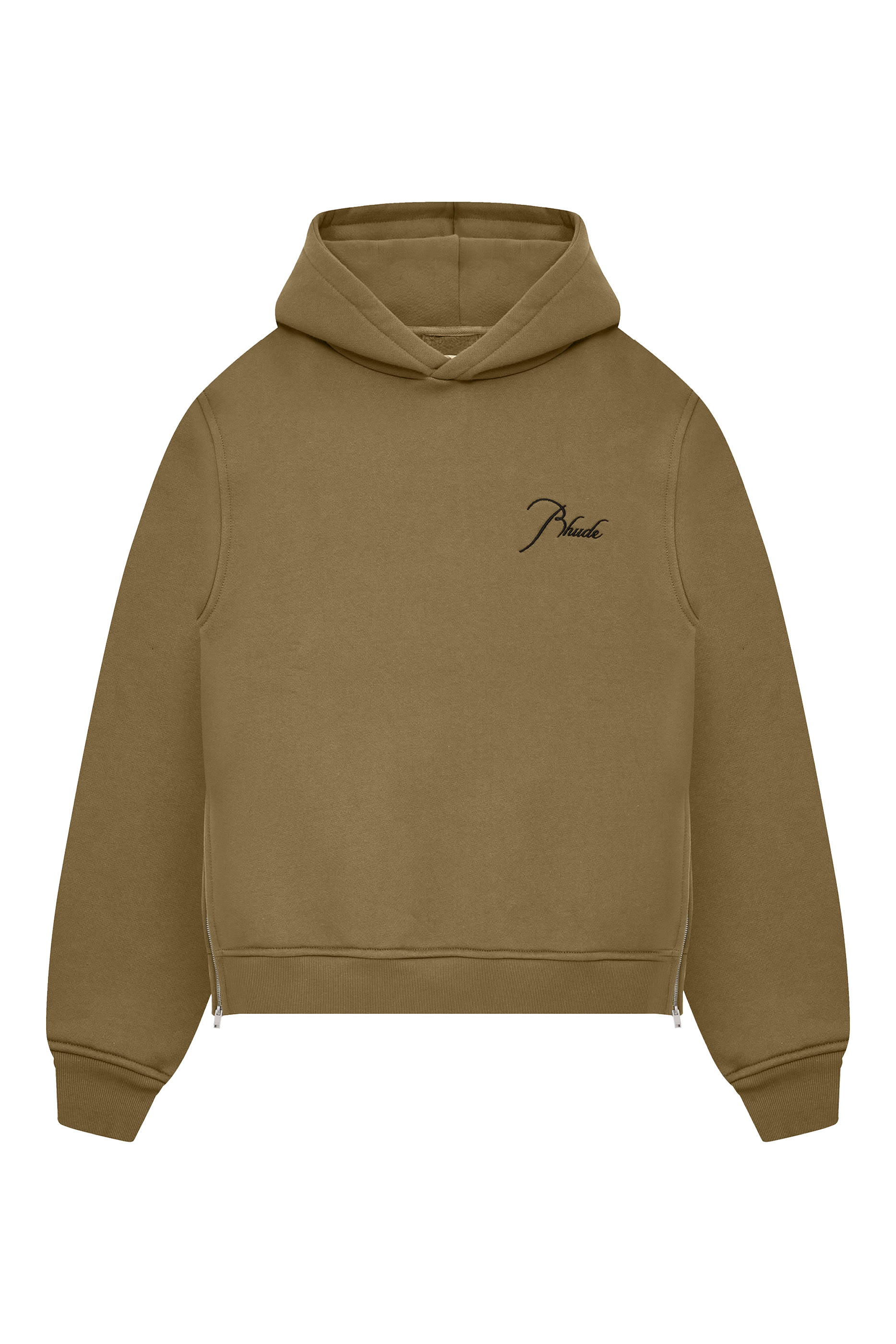 Classique Side-Zip Pullover Hoodie