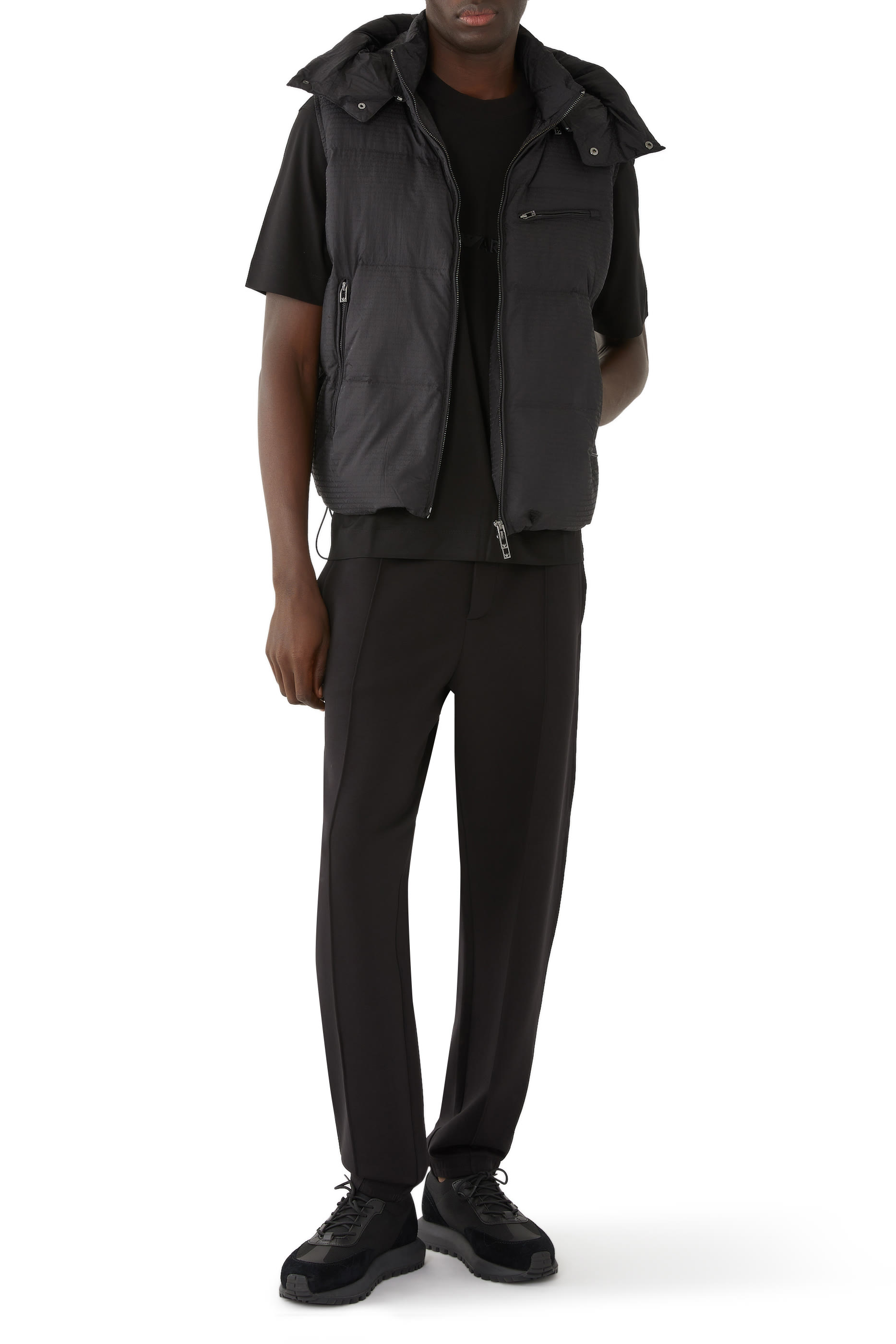 Macro EA Text Logo Tencel T-Shirt