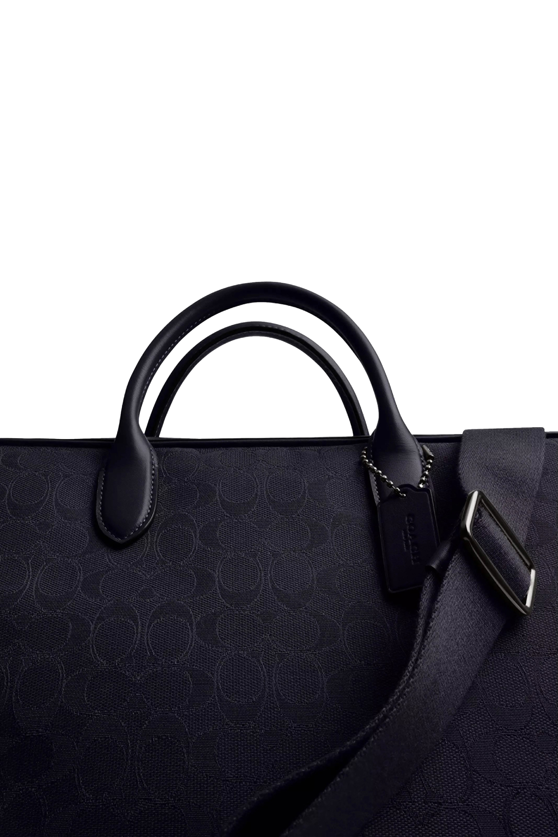 Theo Work Bag In Signature Jacquard