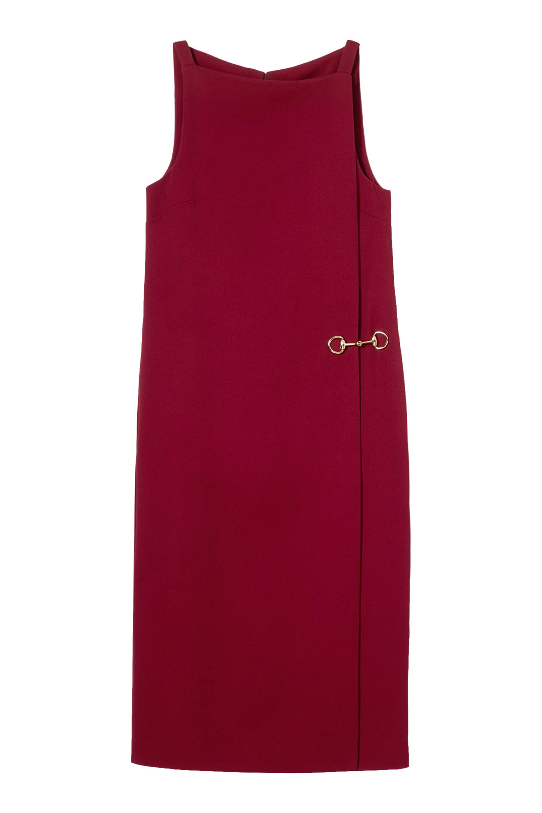  Sabl&eacute; Dress with Horsebit Detail