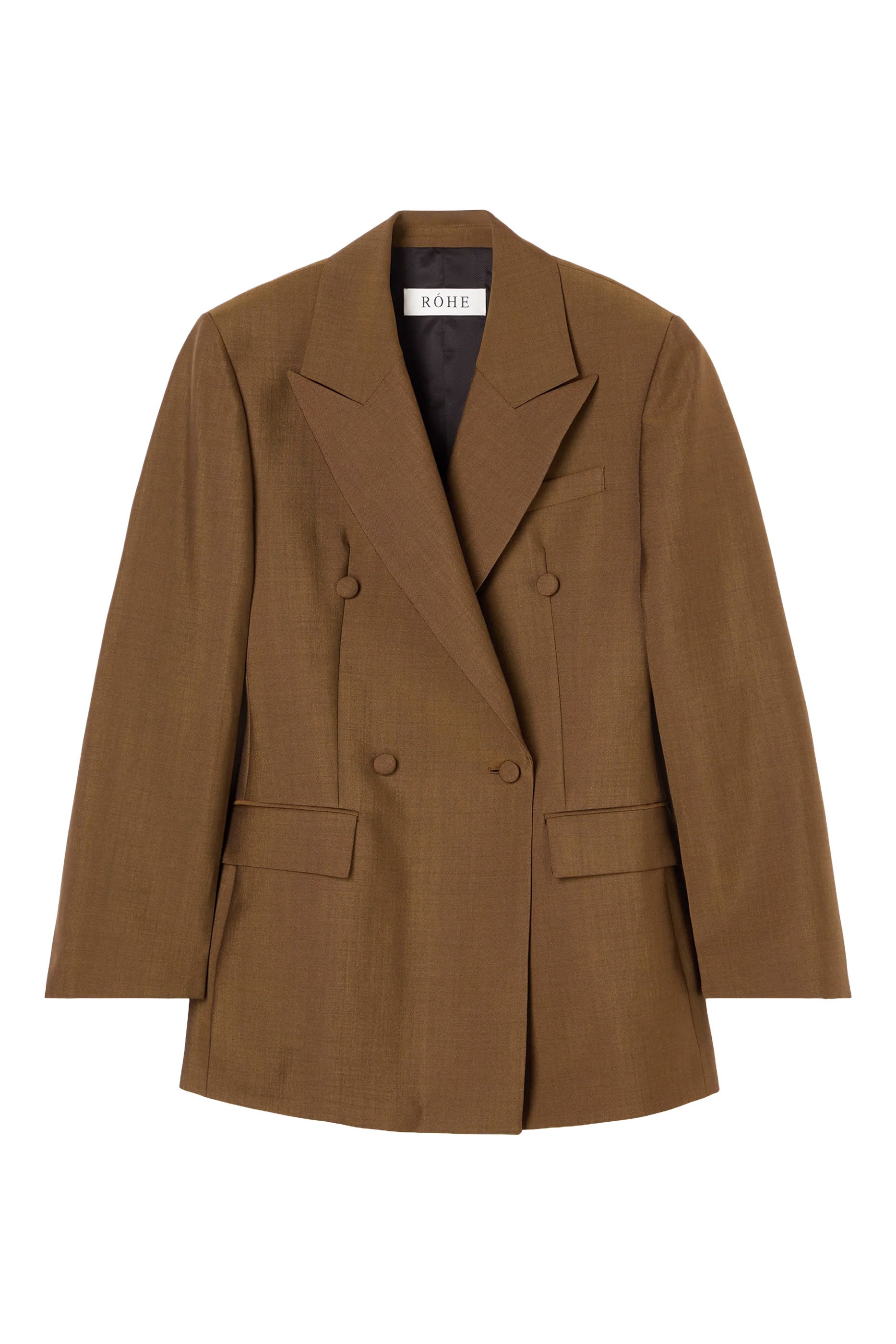  Double-Breasted Hourglass Blazer 