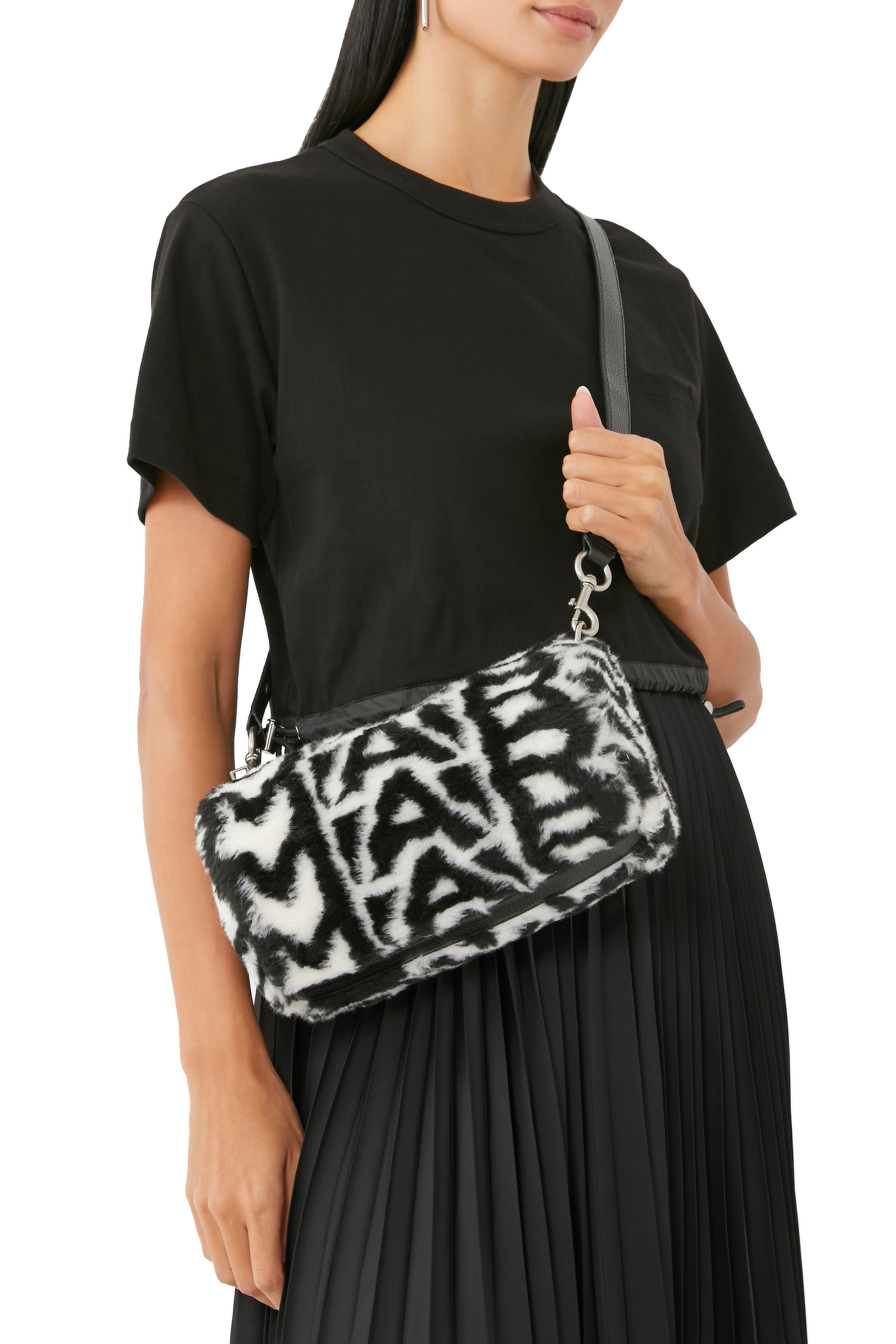 Monogrammed Fabric Duffle Bag