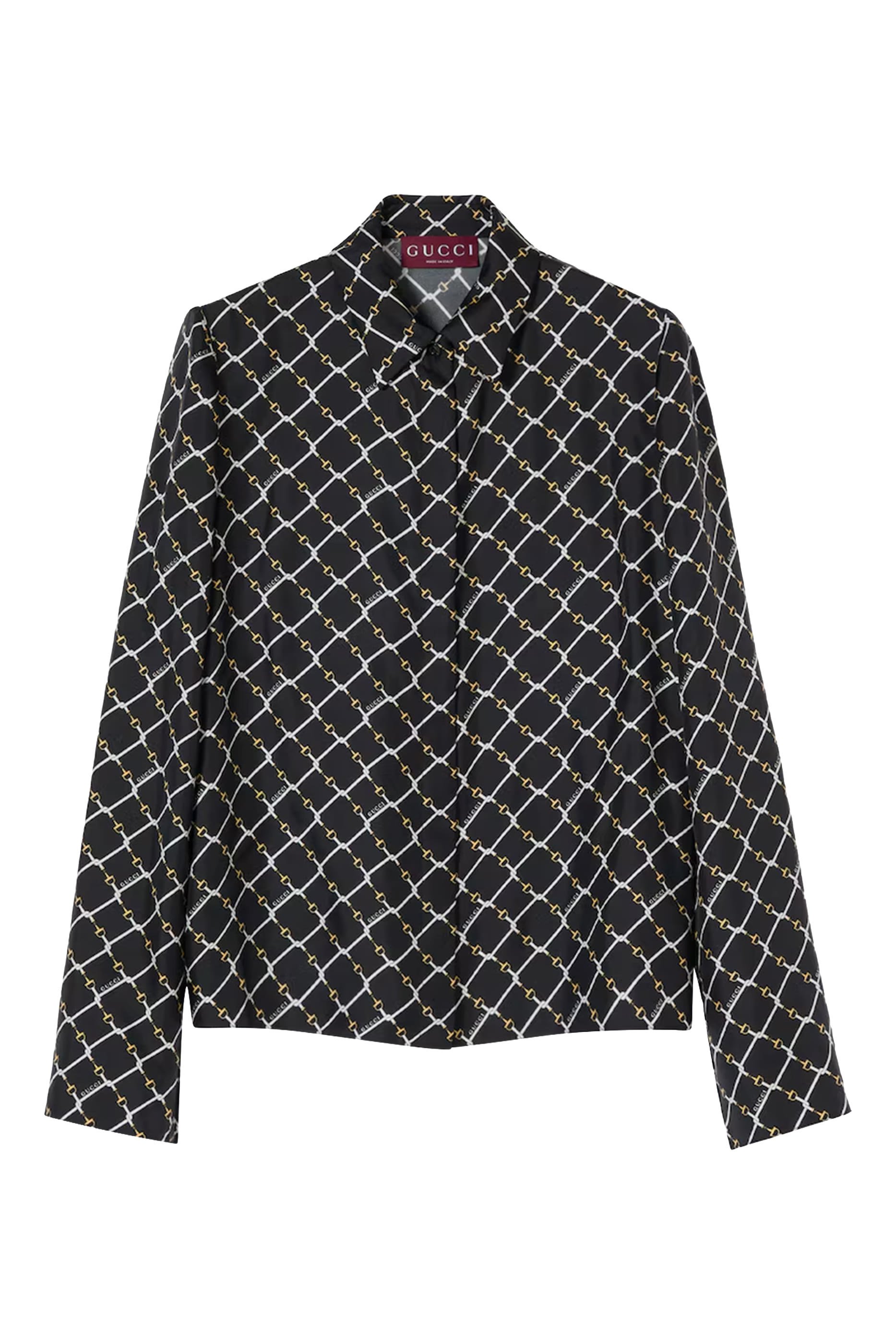 Printed Silk Twill Shirt 
