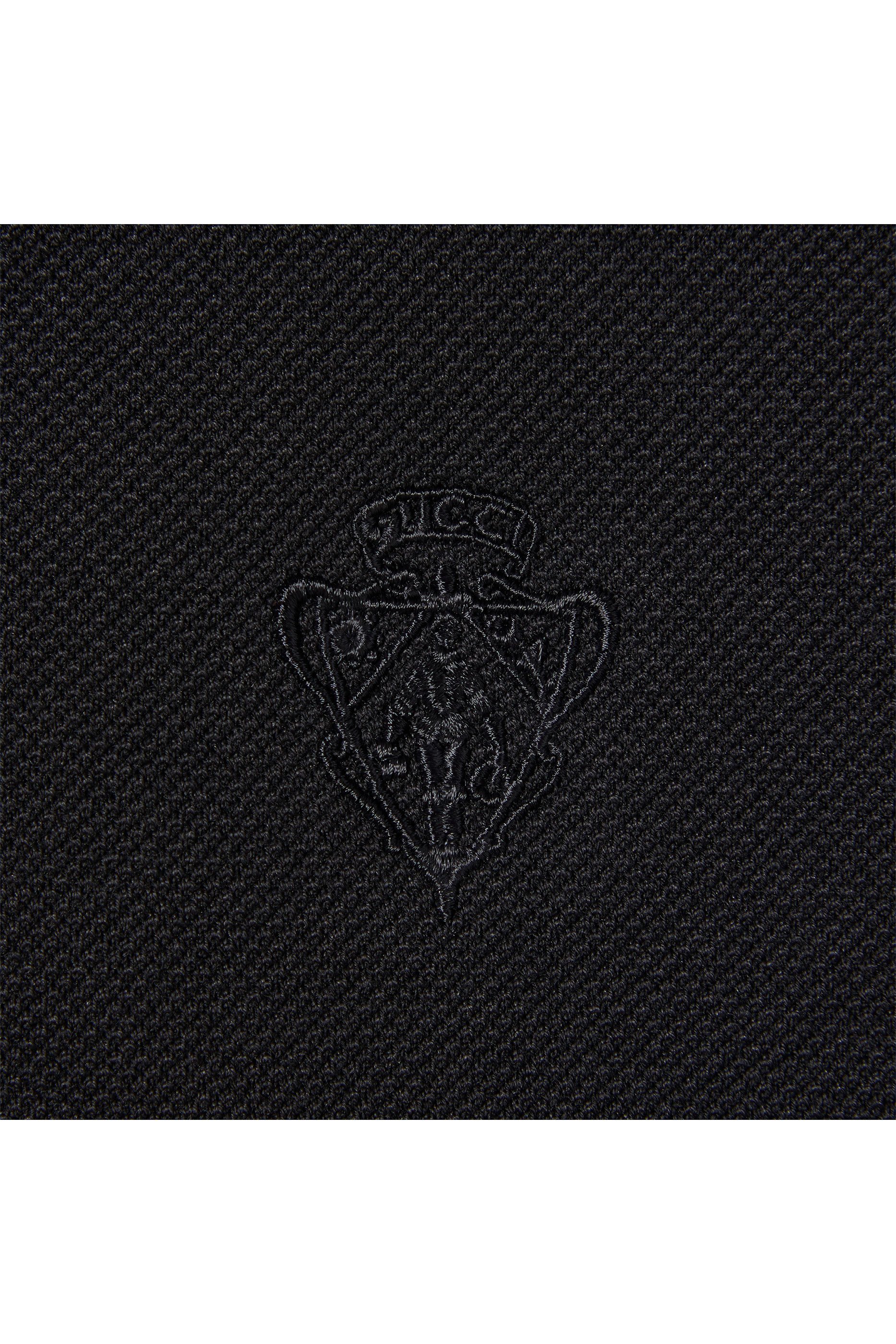 Cotton Piqu&eacute; Polo Shirt with Embroidery