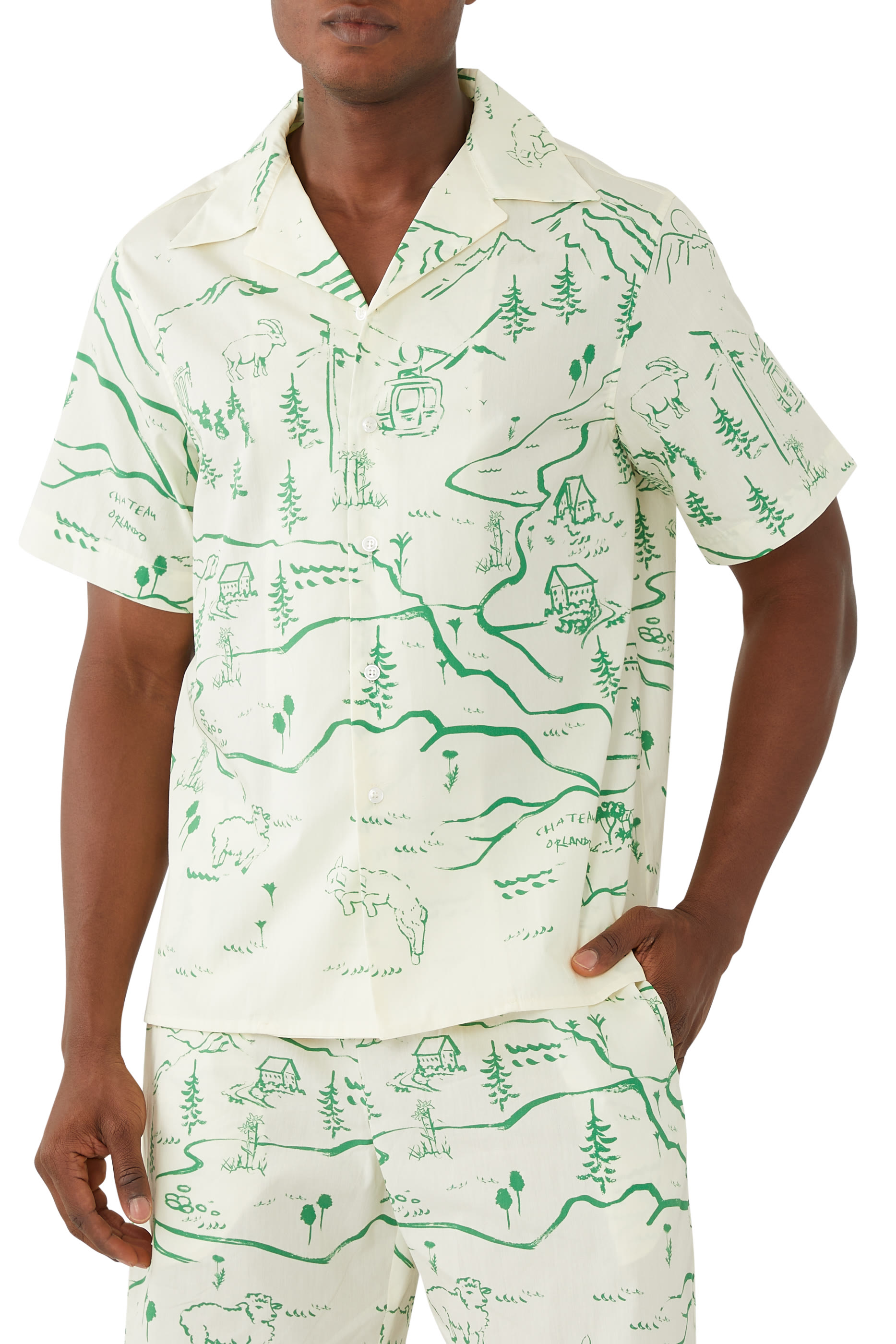 Mountain Map Shirt