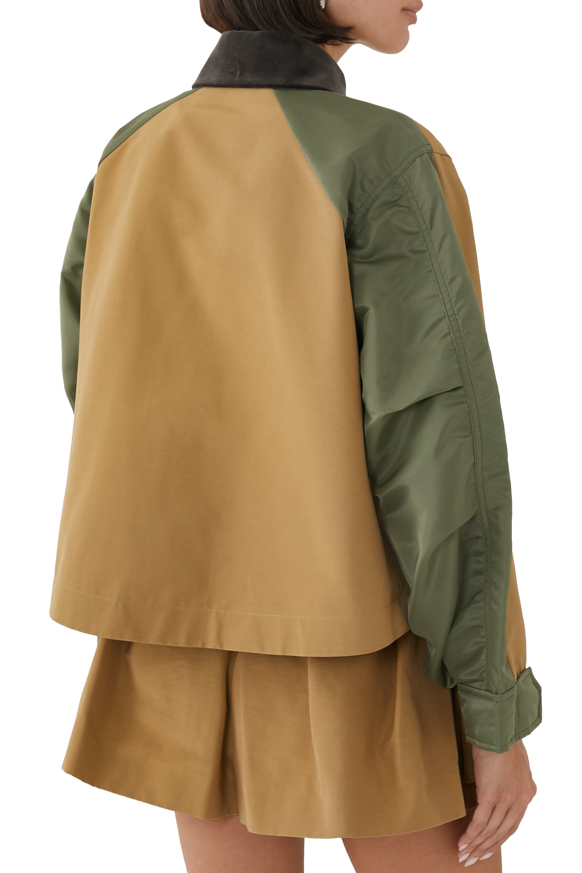 Grosgrain x Nylon Twill Blouson