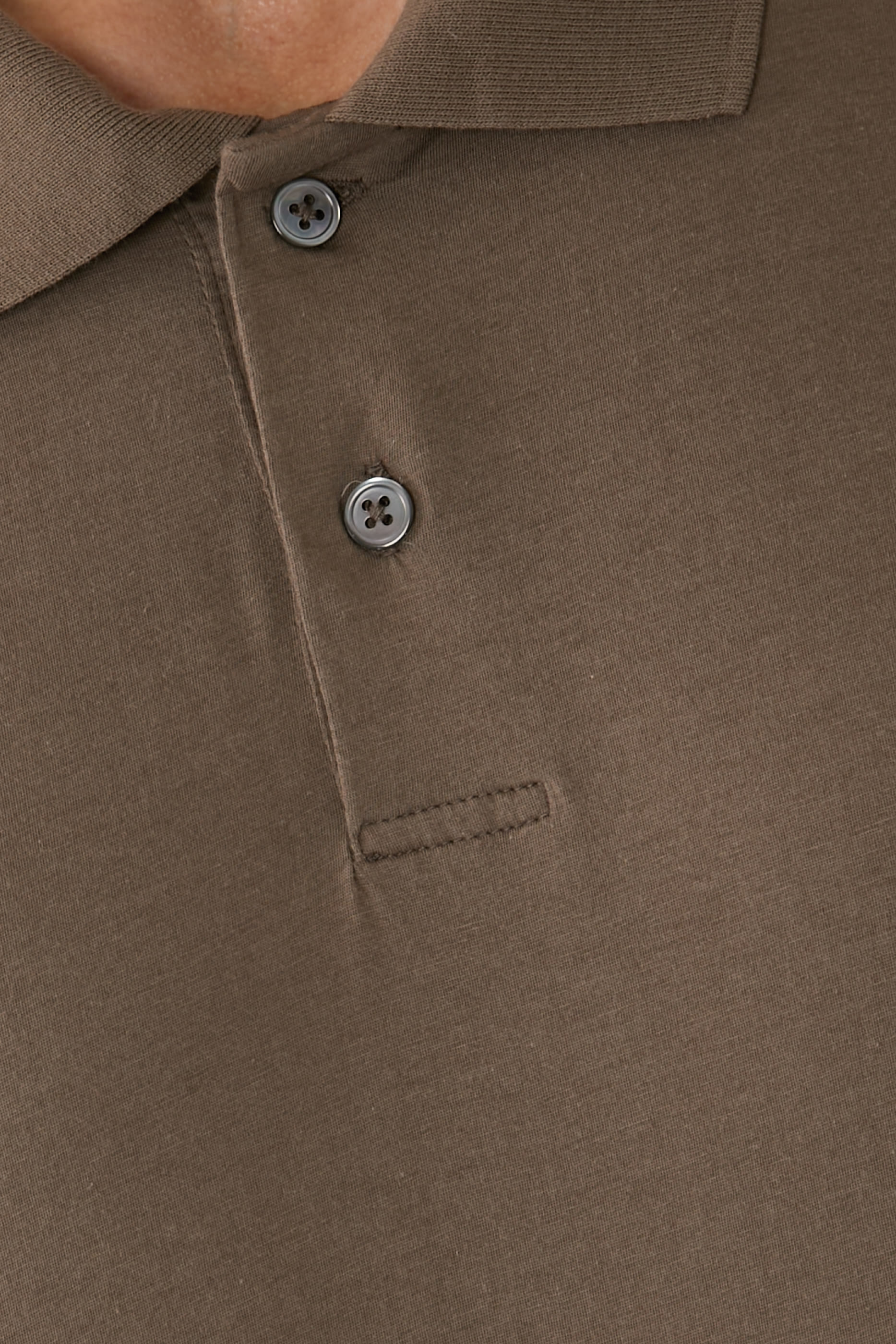 Luxe Lotus Jersey Polo