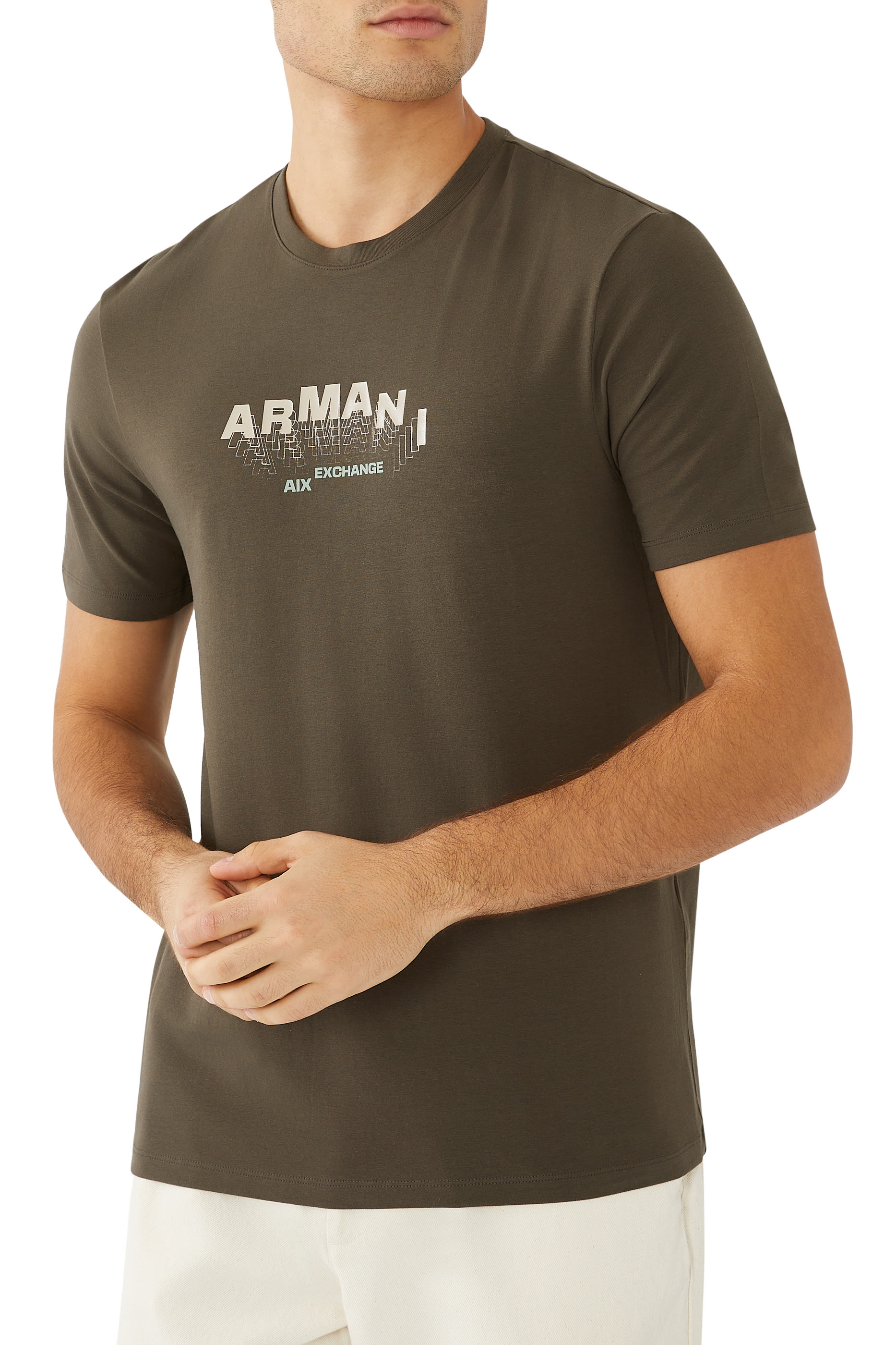 3D Logo Slim Fit T-Shirt