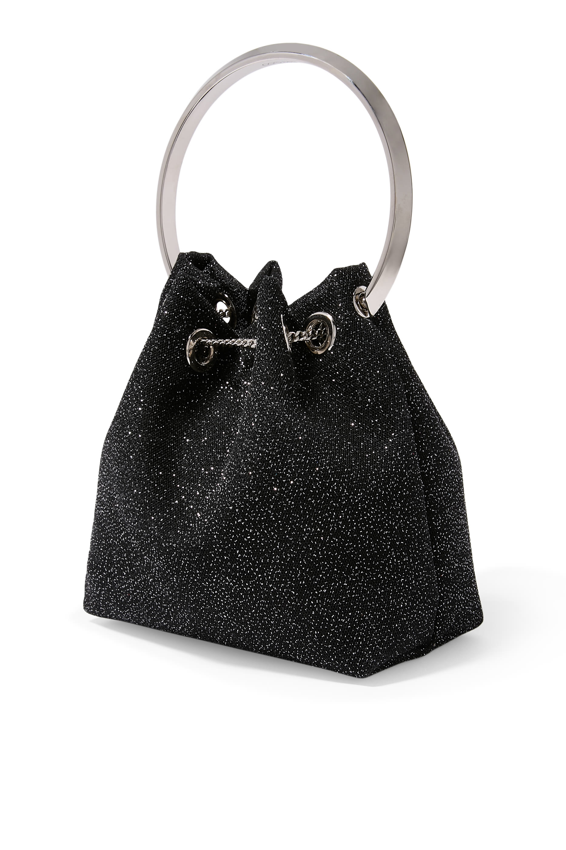 Bon Bon Glitter Mesh Handbag
