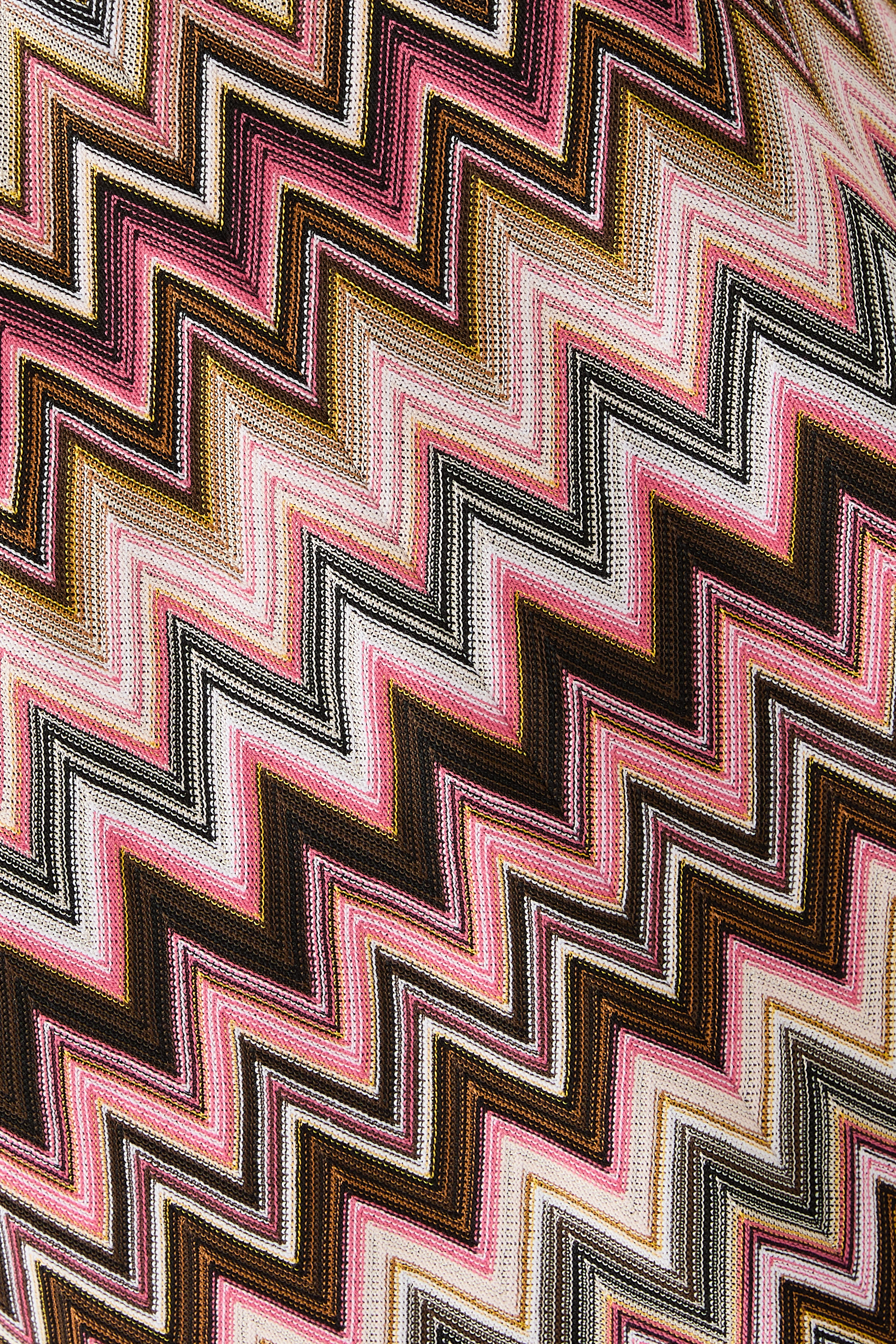 Zig Zag Raschel Mini Dress